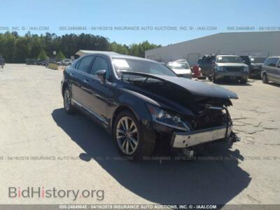 2013 Lexus LS 460, gray — VIN JTHCL5EF9D5015702, IAAI