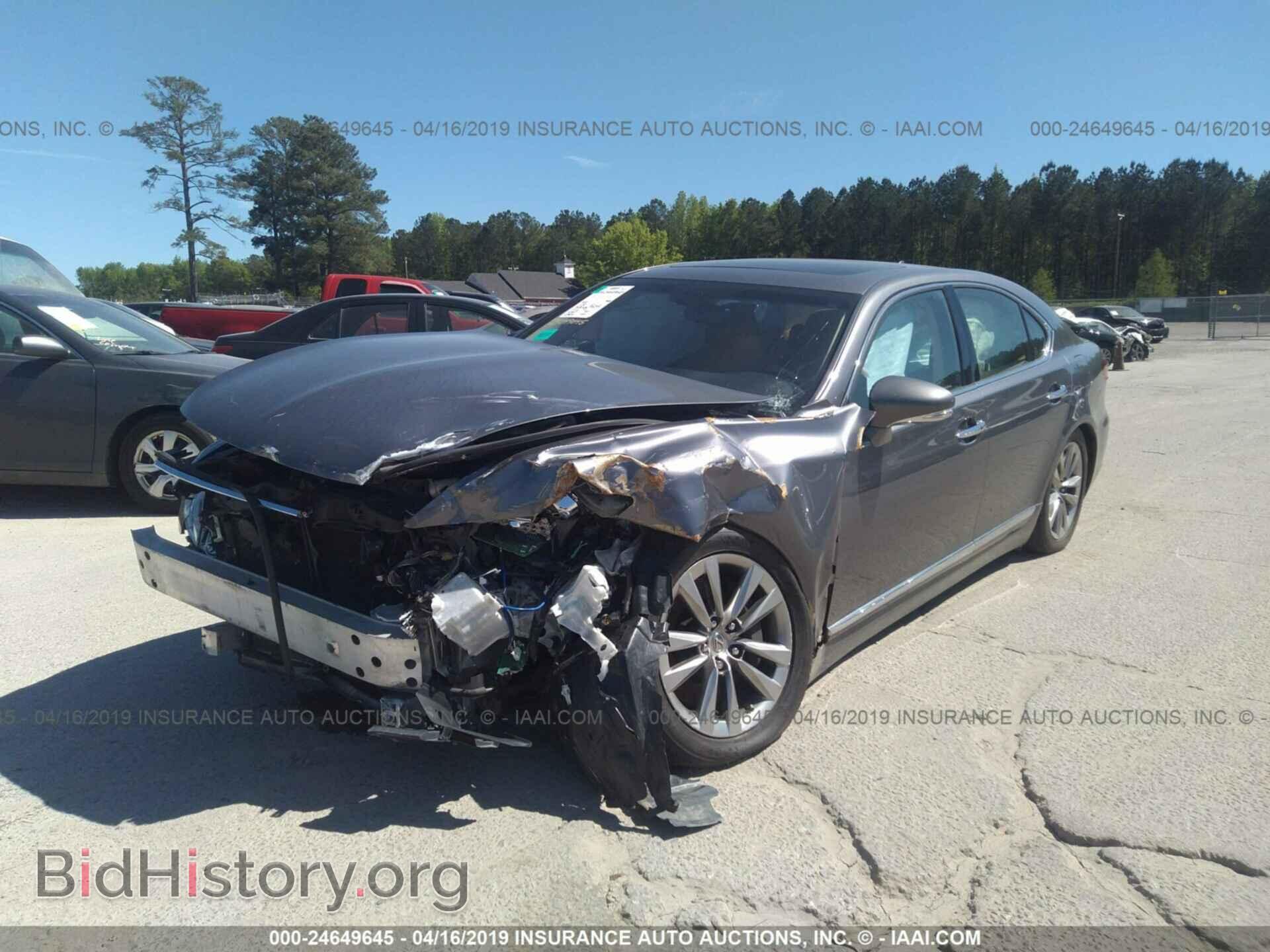 2013 LEXUS LS - VIN: JTHCL5EF9D5015702 - Фото 2
