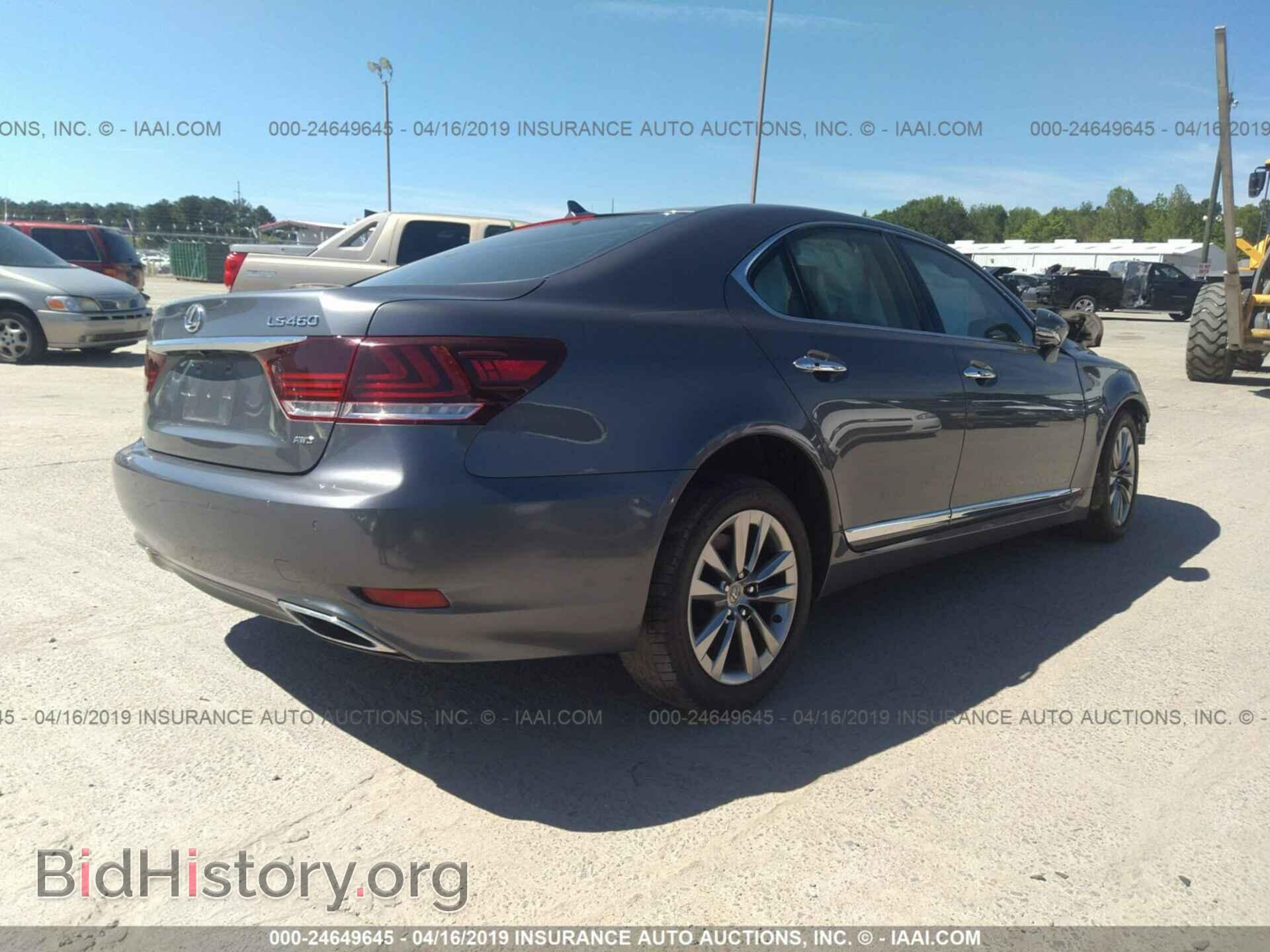 2013 LEXUS LS - VIN: JTHCL5EF9D5015702 - Фото 4
