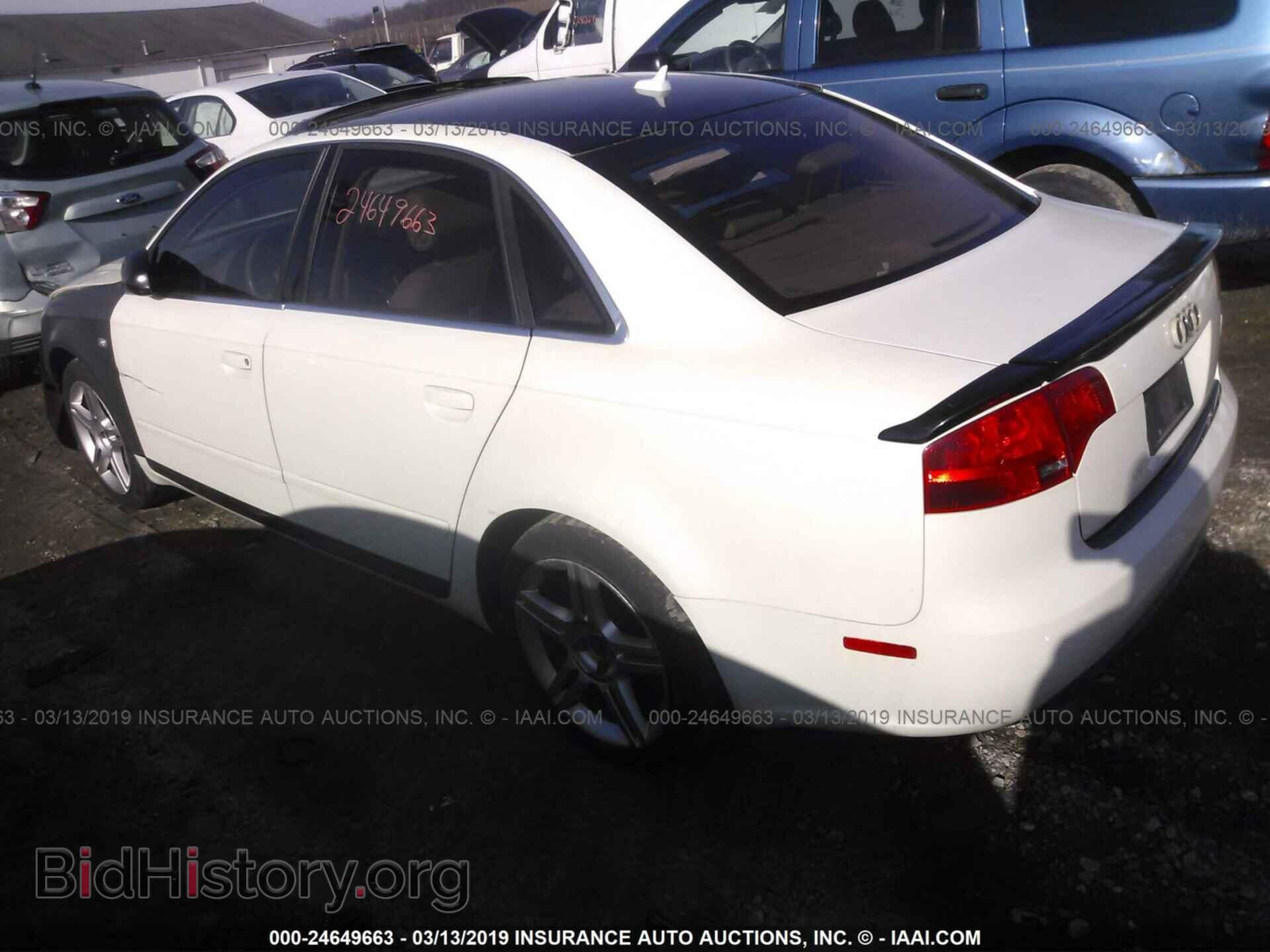 2007 AUDI A4 - VIN: WAUDF78E27A204616 - Фото 3