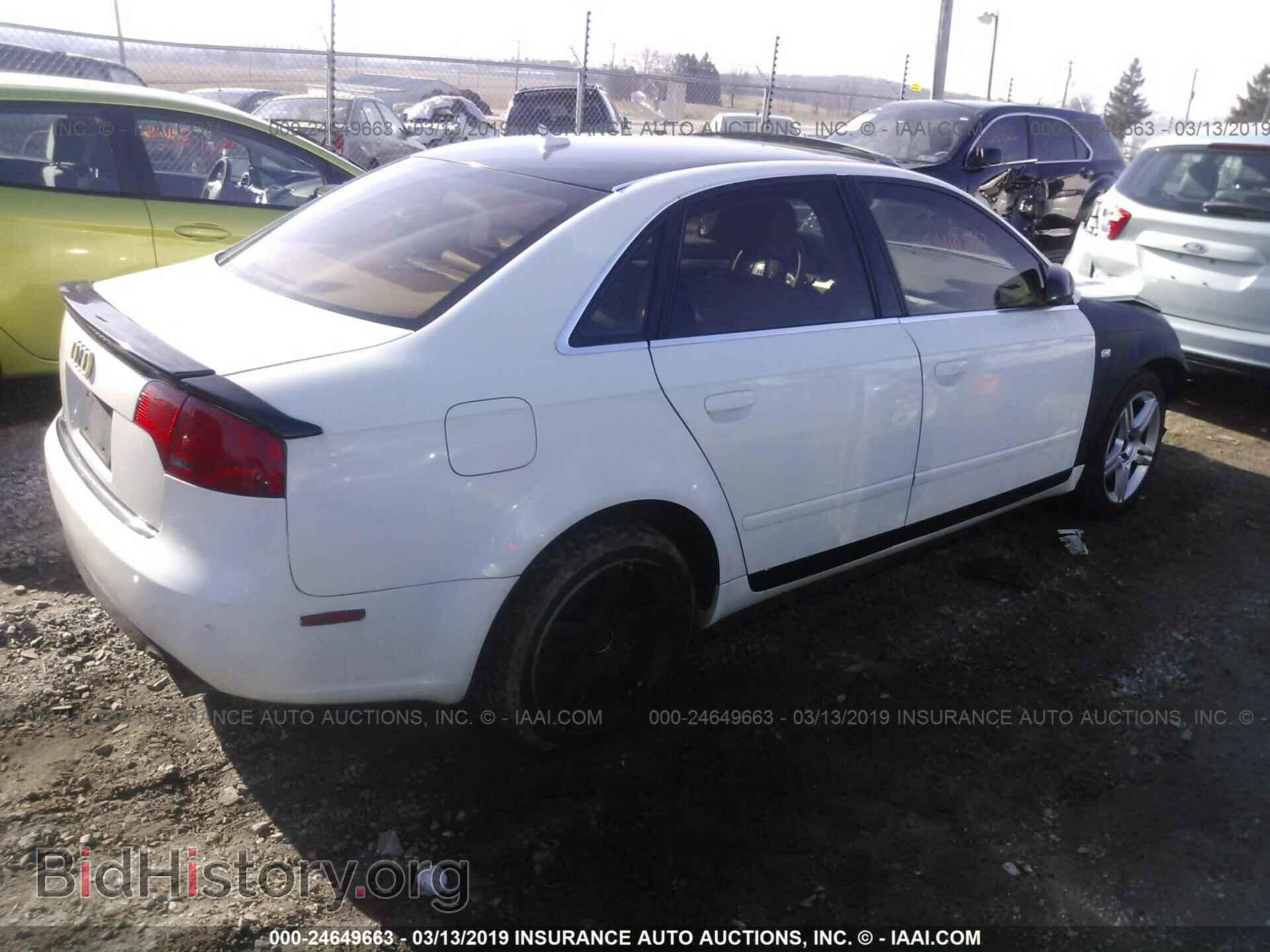 2007 AUDI A4 - VIN: WAUDF78E27A204616 - Фото 4