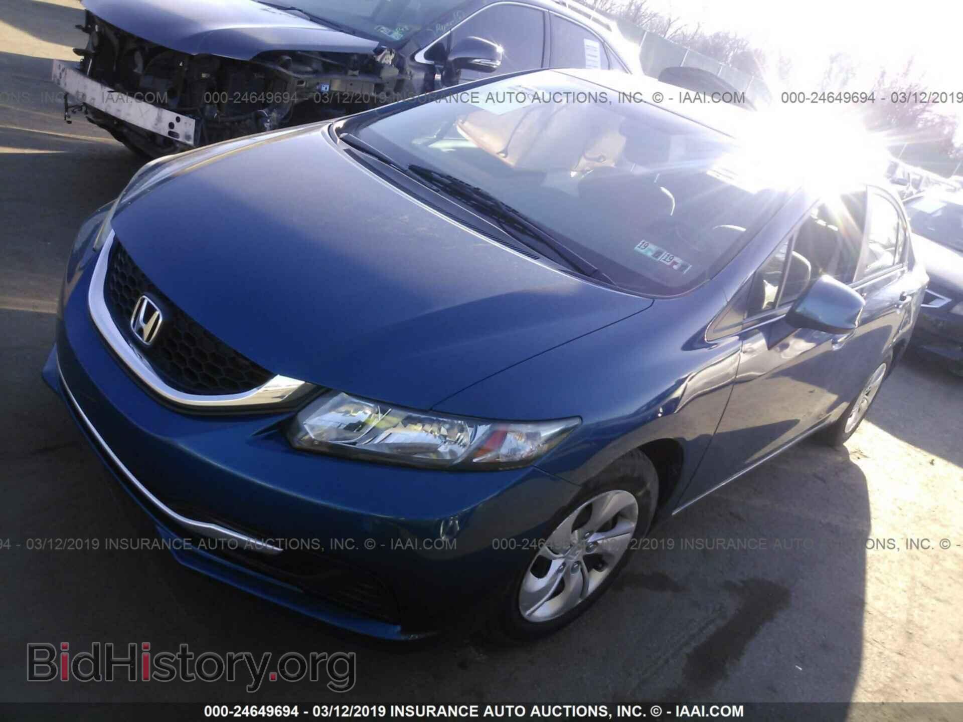 2013 HONDA CIVIC - VIN: 19XFB2F53DE015513 - Photo 2