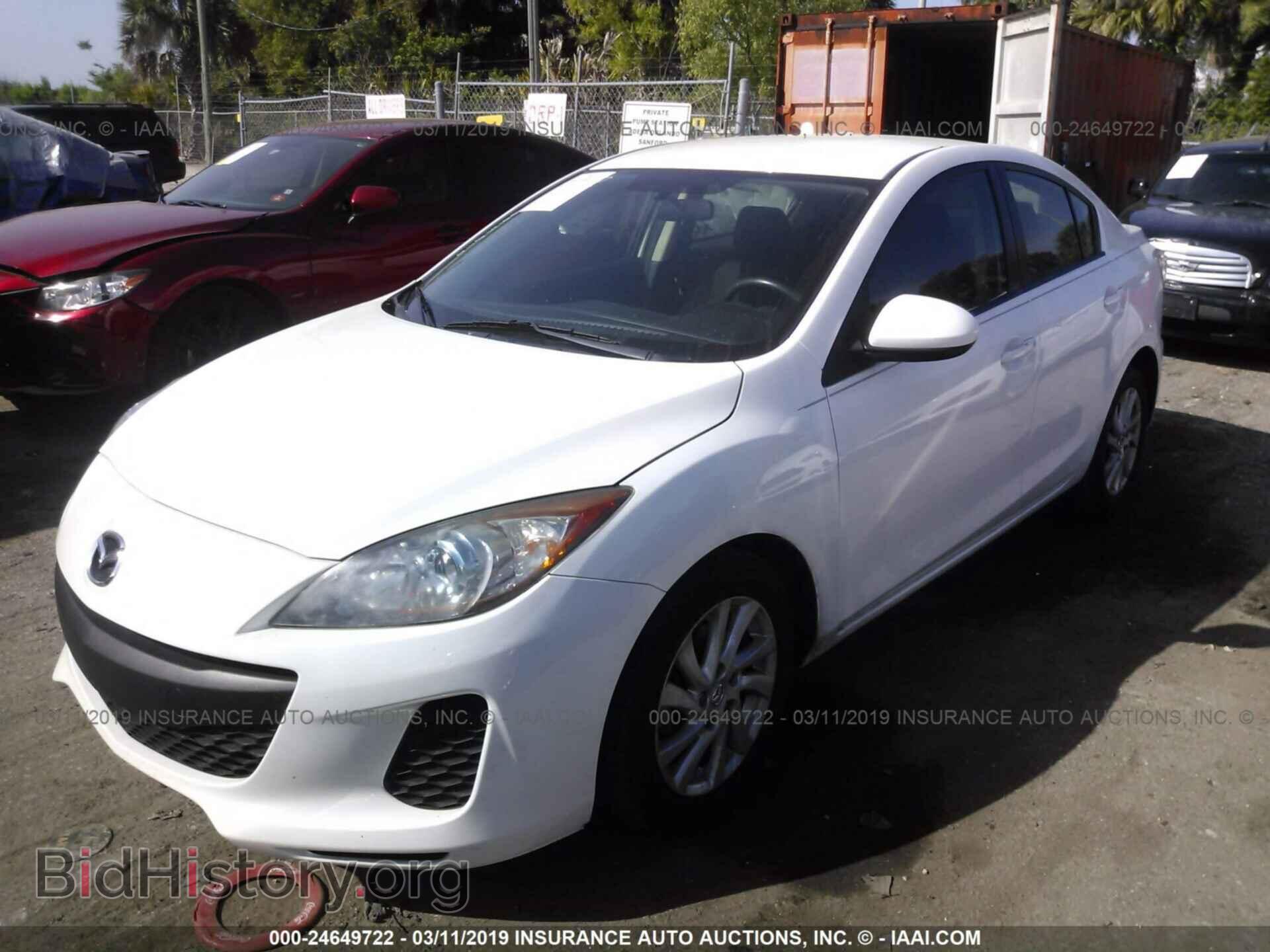 2012 MAZDA 3 - VIN: JM1BL1V7XC1693010 - Фото 2