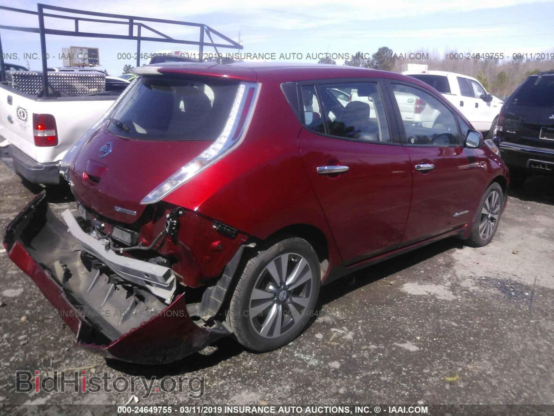 2013 NISSAN LEAF - VIN: 1N4AZ0CP0DC401836 - Фото 4