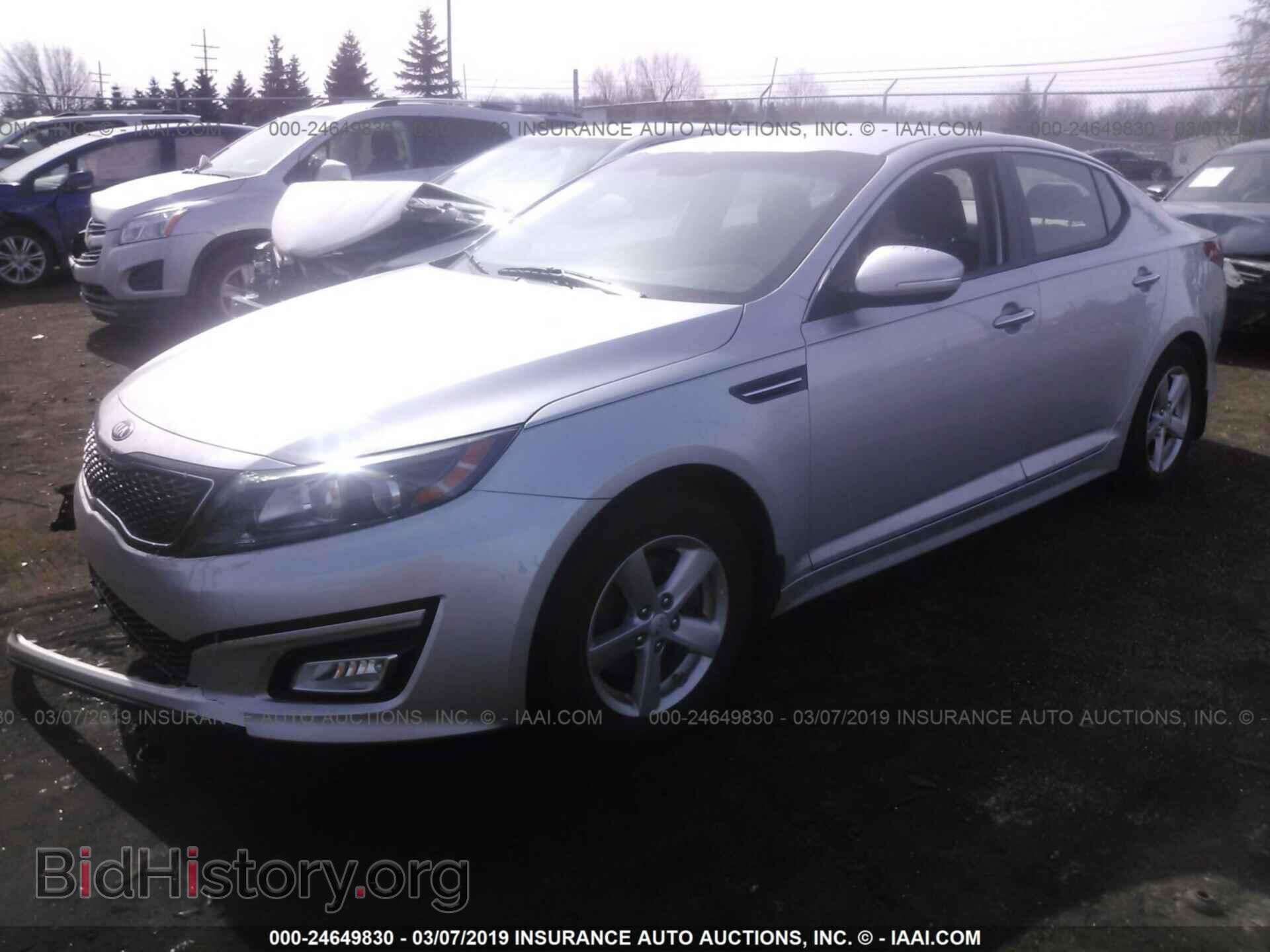 2015 KIA OPTIMA - VIN: 5XXGM4A71FG357930 - Фото 2