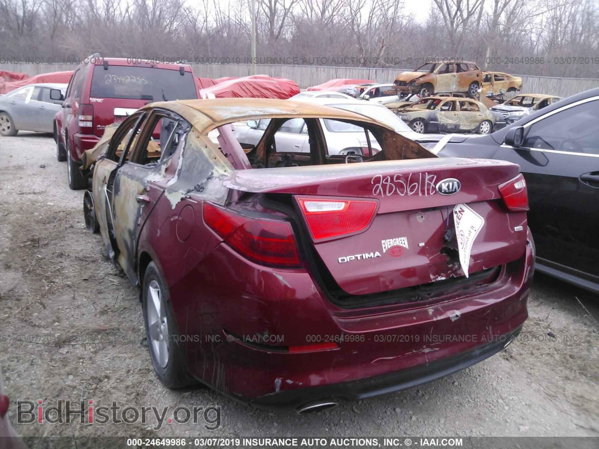 2014 KIA OPTIMA - VIN: 5XXGM4A78EG278317 - Photo 3