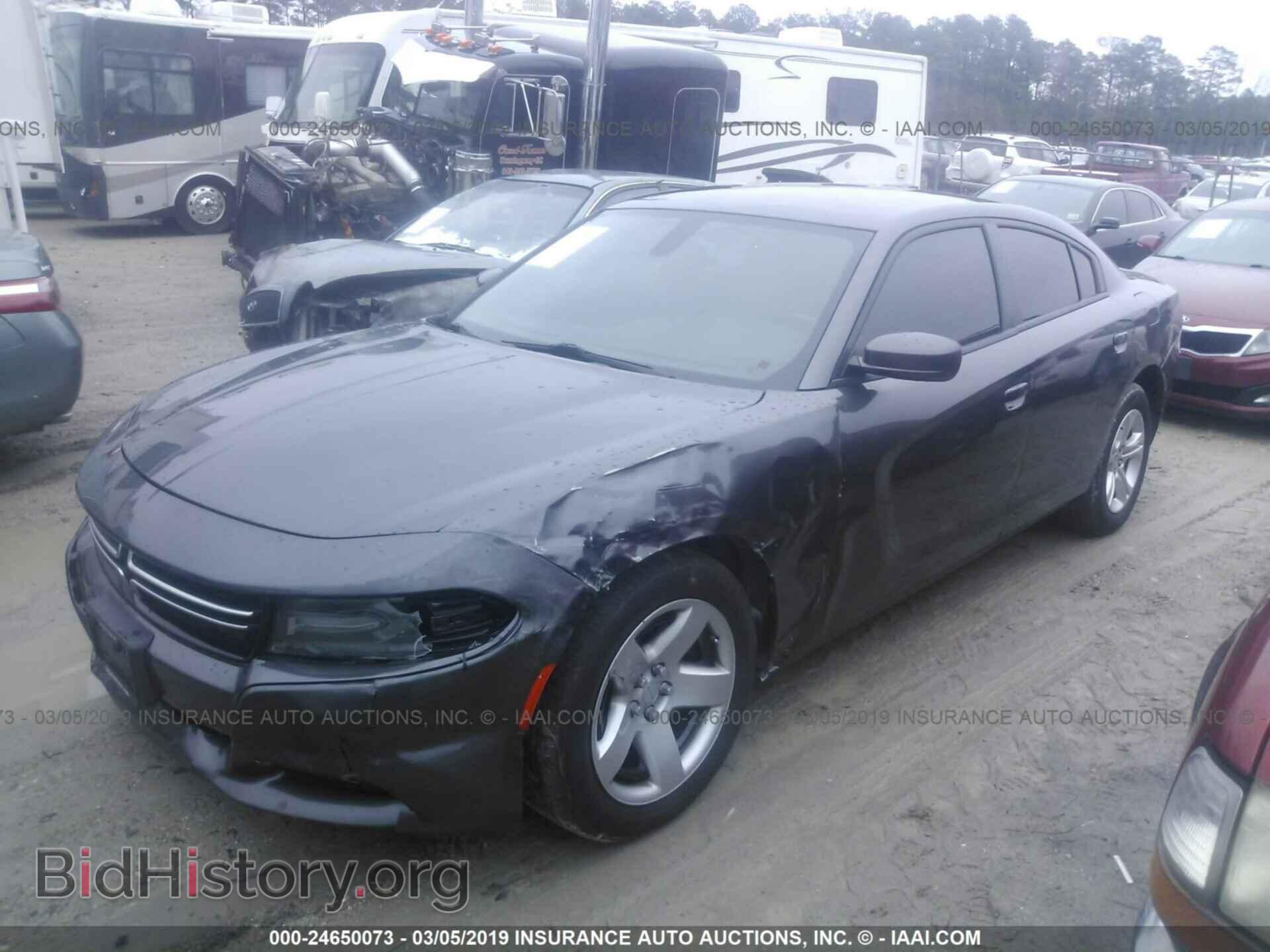 2015 DODGE CHARGER - VIN: 2C3CDXBG2FH813353 - Фото 2
