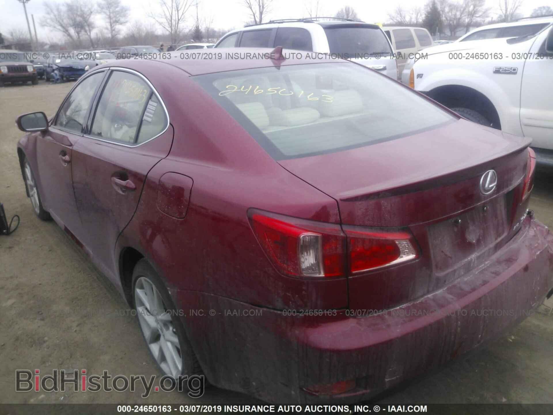 2012 LEXUS IS - VIN: JTHCF5C29C5055610 - Фото 3
