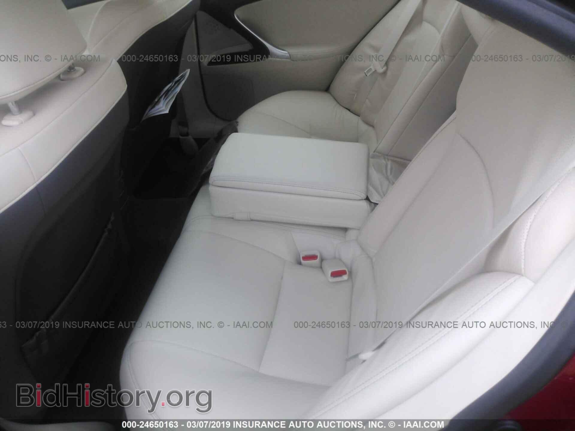 2012 LEXUS IS - VIN: JTHCF5C29C5055610 - Фото 8