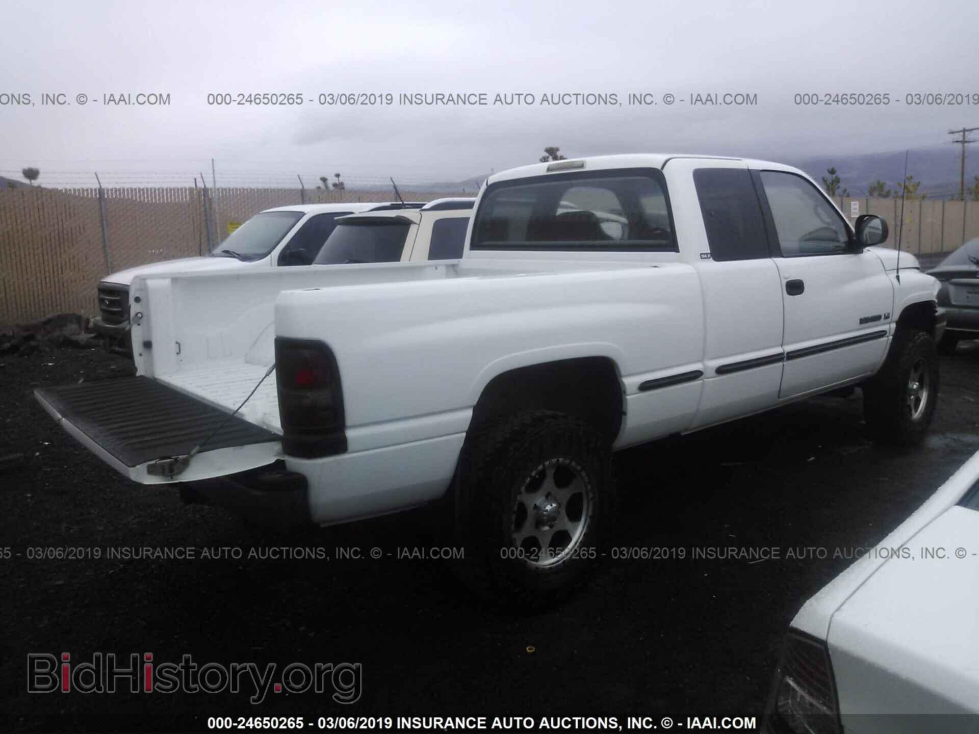 1998 DODGE RAM 1500 - VIN: 3B7HF12ZXWM258244 - Фото 4