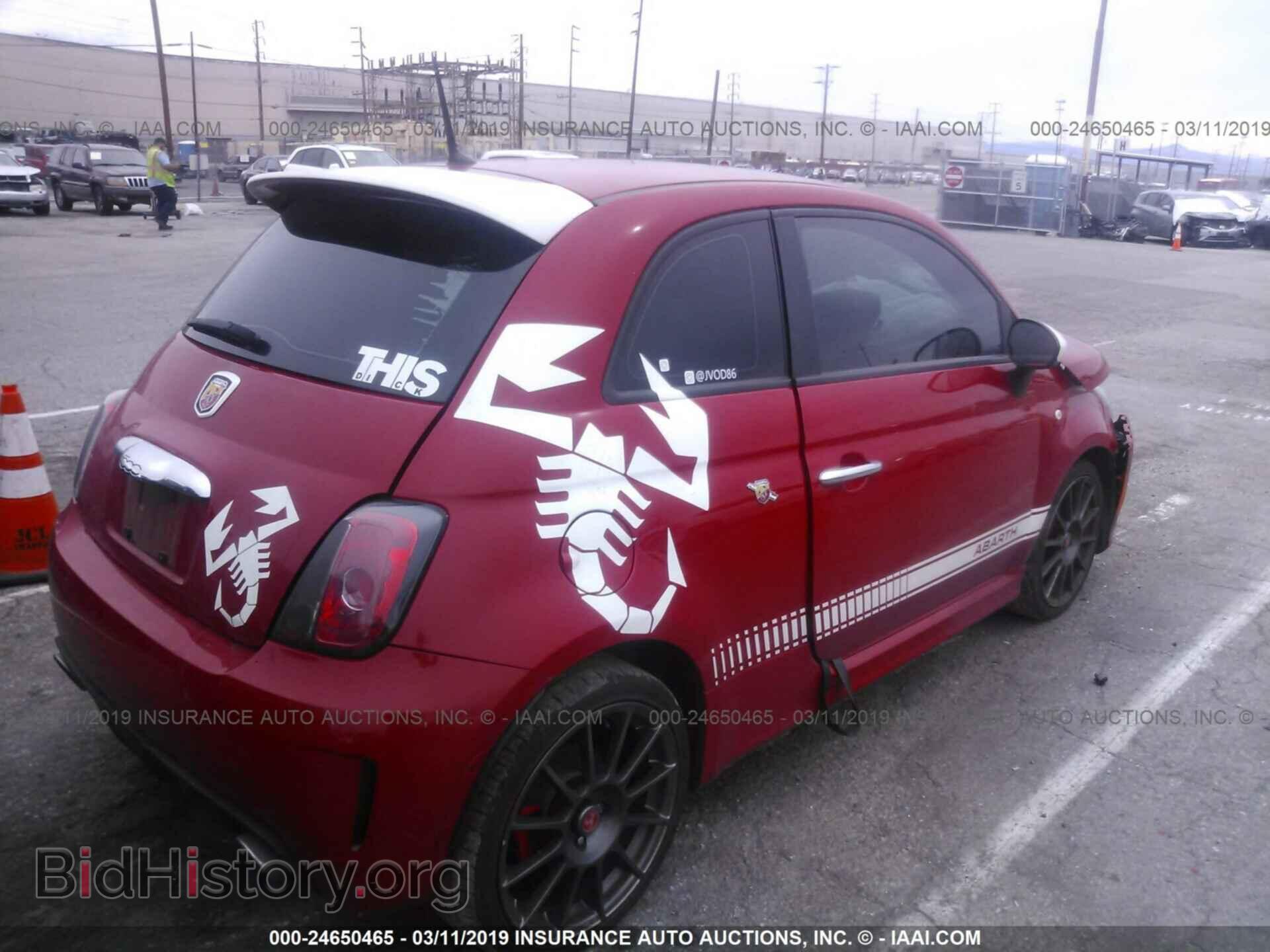 2015 FIAT 500 - VIN: 3C3CFFFH2FT576328 - Фото 4