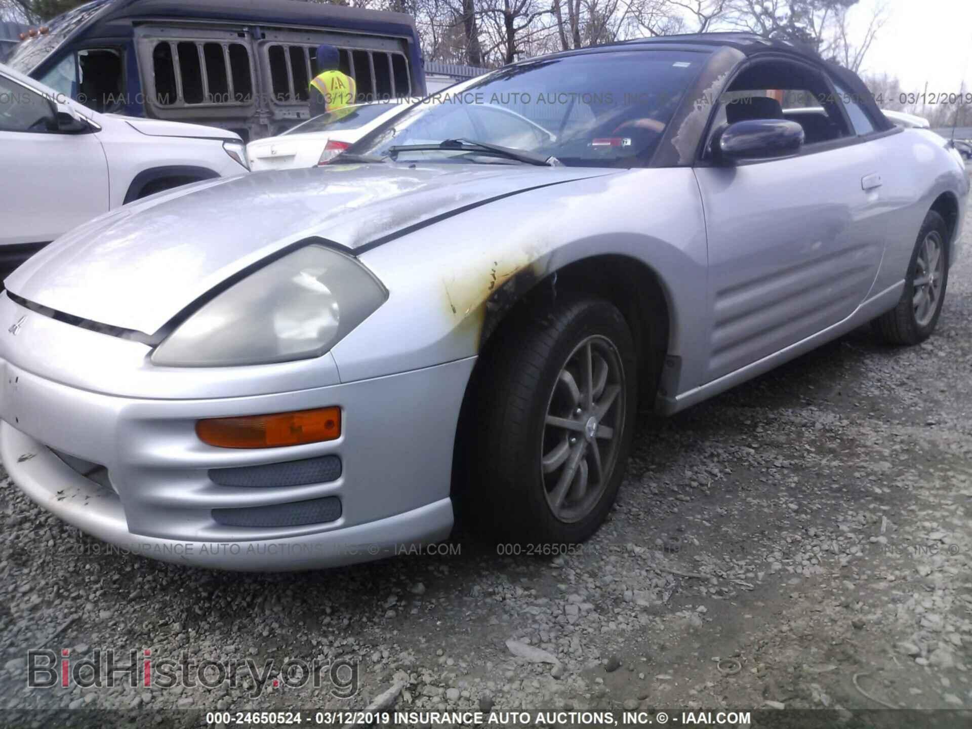 2002 MITSUBISHI ECLIPSE - VIN: 4A3AE45G62E060693 - Фото 6