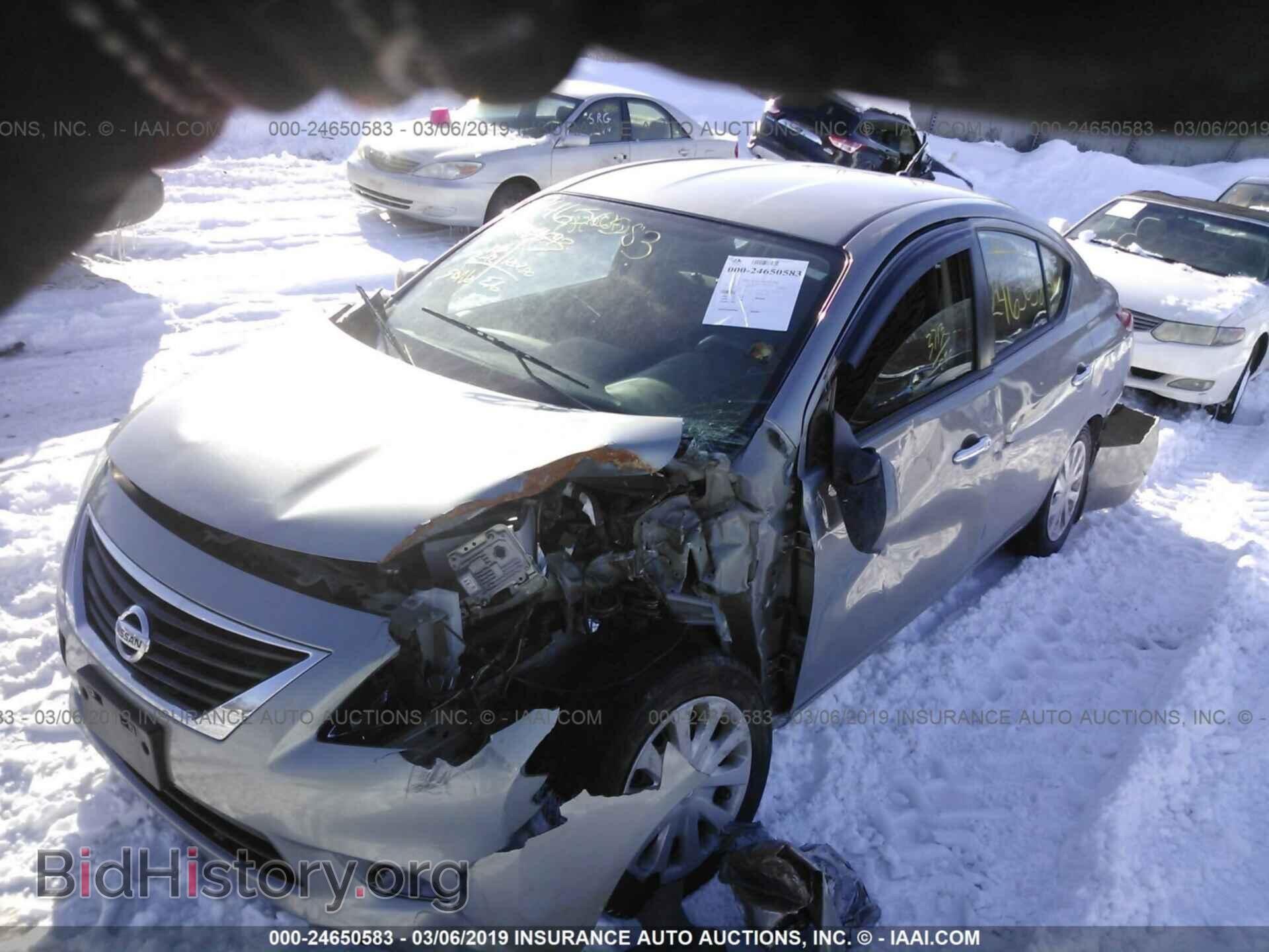 2012 NISSAN VERSA - VIN: 3N1CN7AP6CL847232 - Фото 2