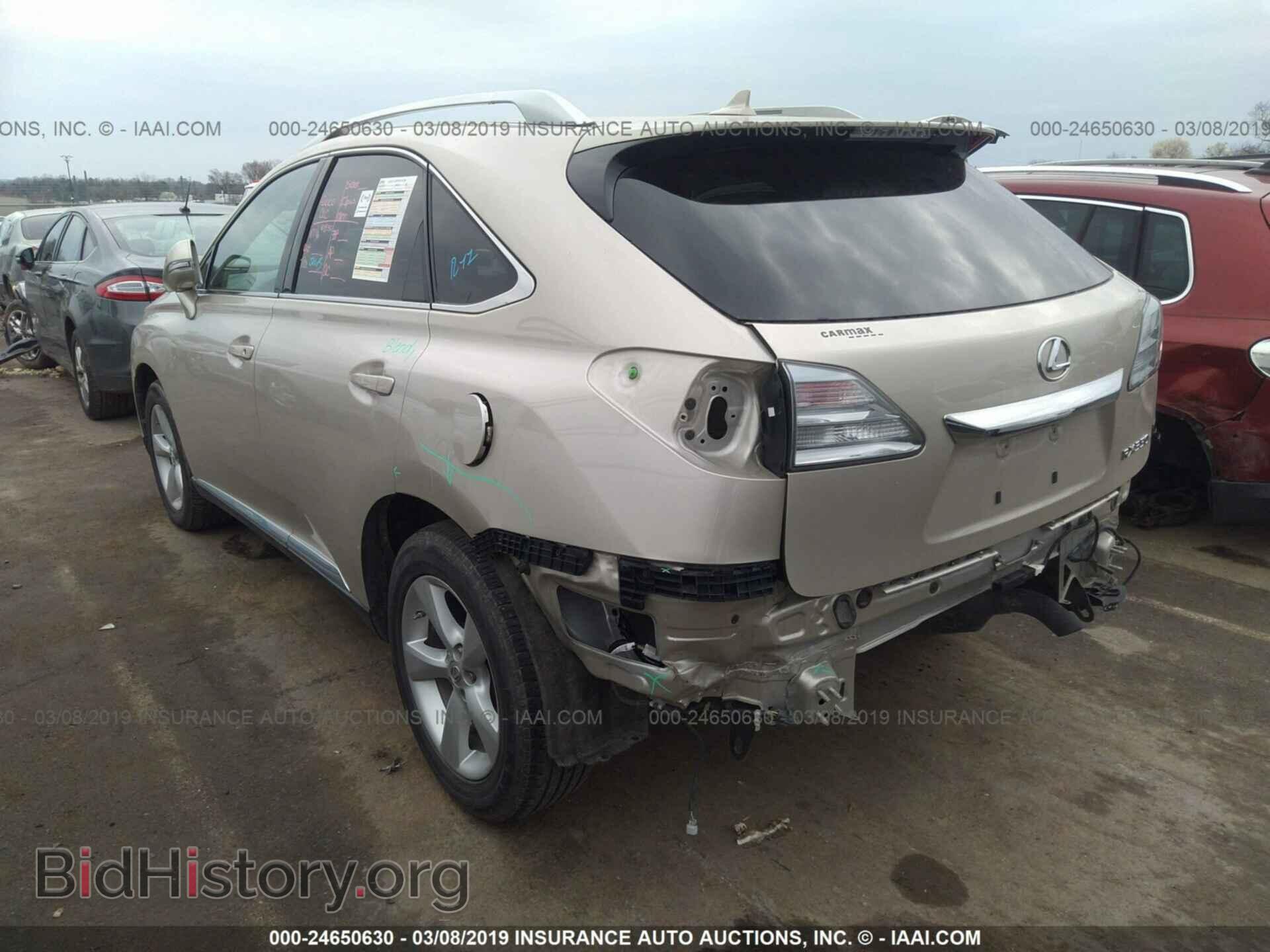 2011 LEXUS RX - VIN: 2T2BK1BA2BC114567 - Photo 3
