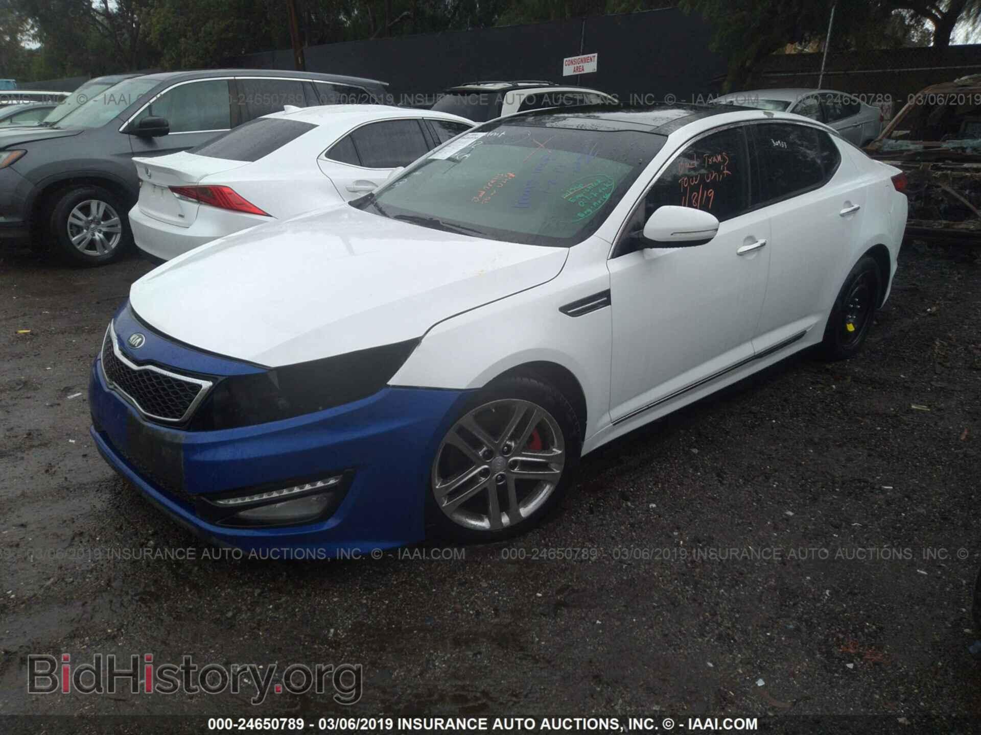 2013 KIA OPTIMA - VIN: 5XXGR4A65DG181812 - Photo 2
