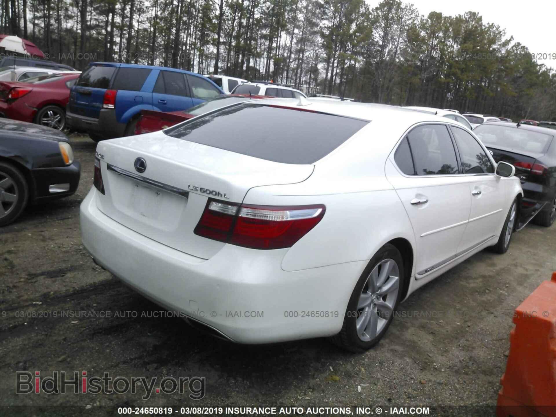 2009 LEXUS LS - VIN: JTHDU46F195010334 - Фото 4