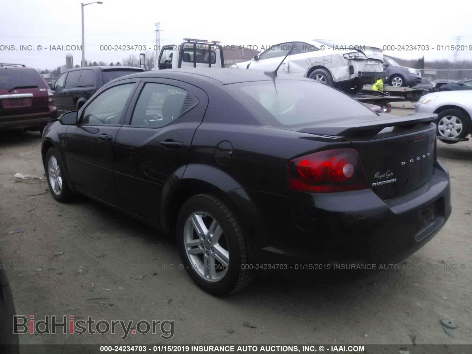 2012 DODGE AVENGER - VIN: 1C3CDZCB8CN144636 - Photo 3