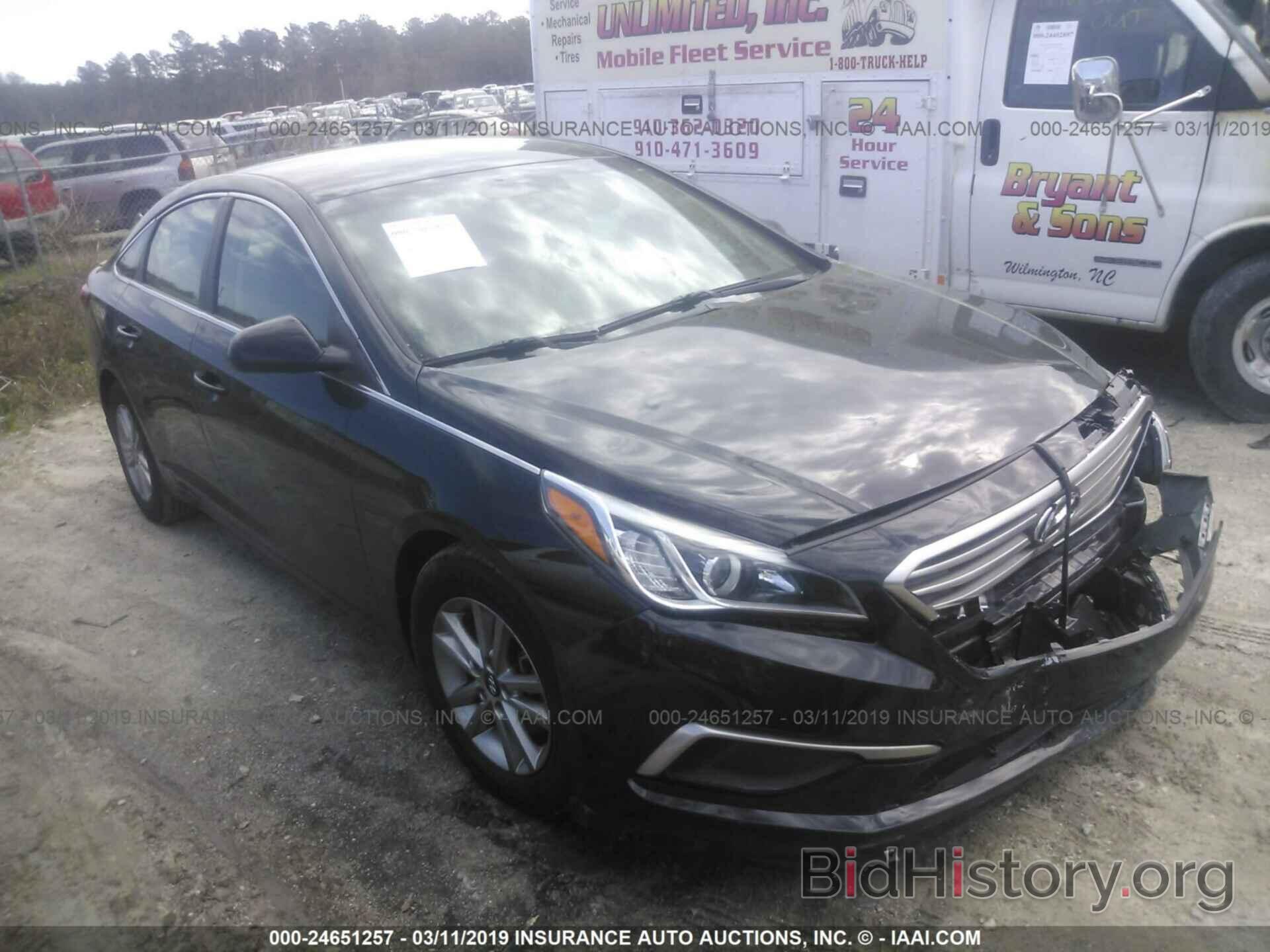 Photo 5NPE24AF5HH488550 - HYUNDAI SONATA 2017