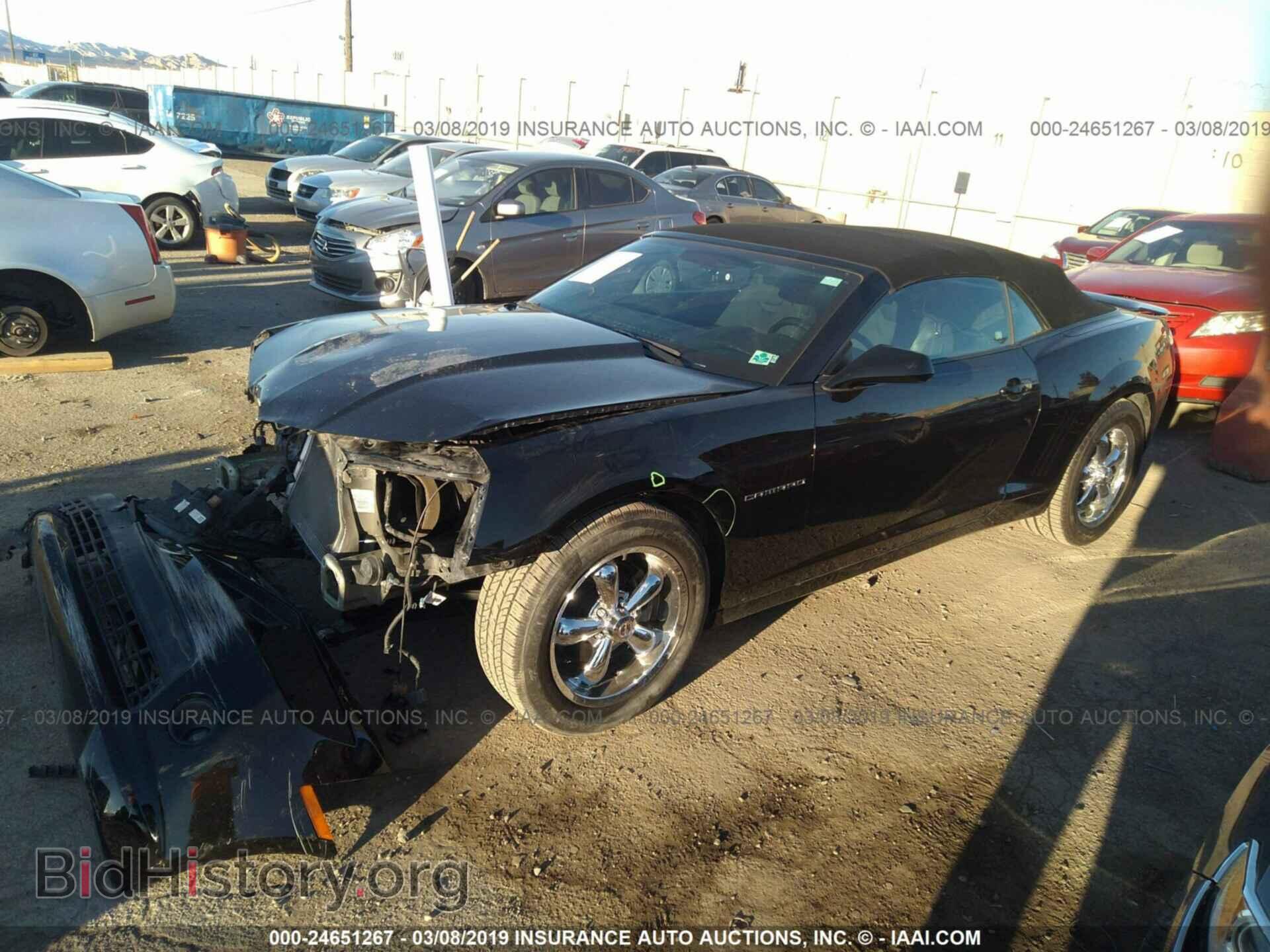 2014 CHEVROLET CAMARO - VIN: 2G1FB3D37E9269743 - Photo 2