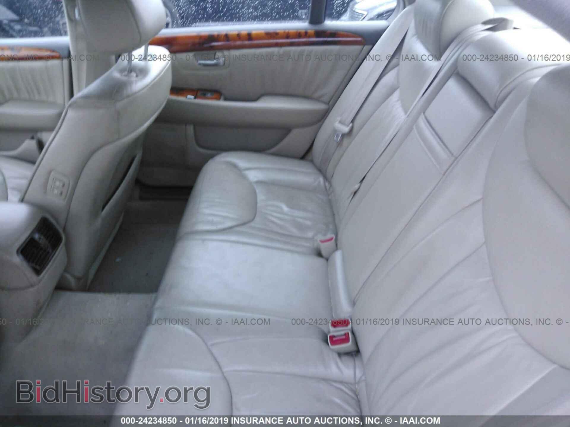 2001 LEXUS LS - VIN: JTHBN30FX10001866 - Photo 8