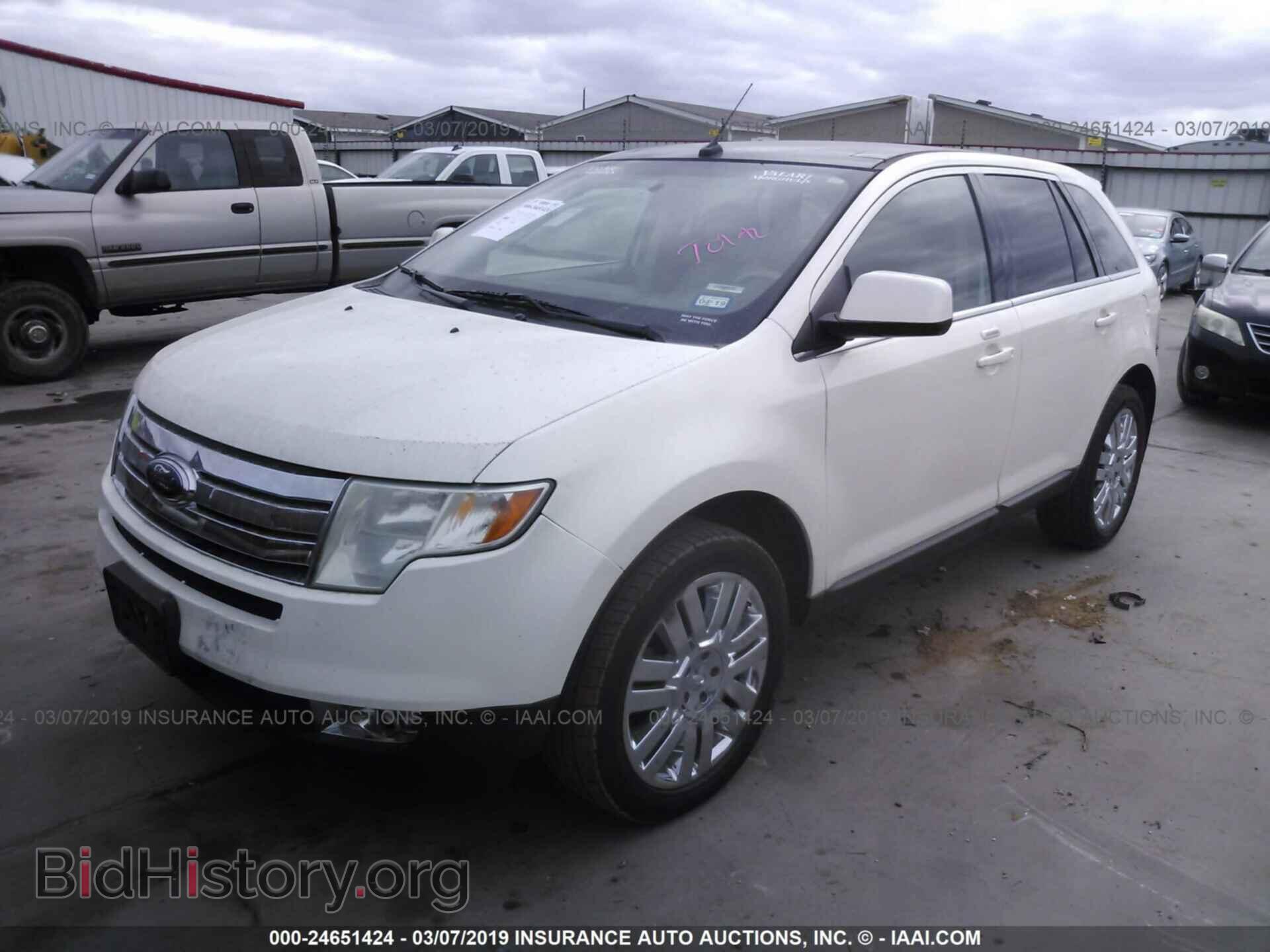 2008 FORD EDGE - VIN: 2FMDK39C38BB15191 - Фото 2