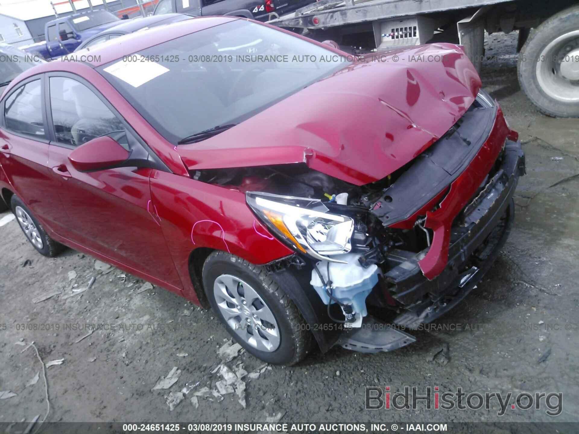 Photo KMHCT4AE8HU167924 - HYUNDAI ACCENT 2017