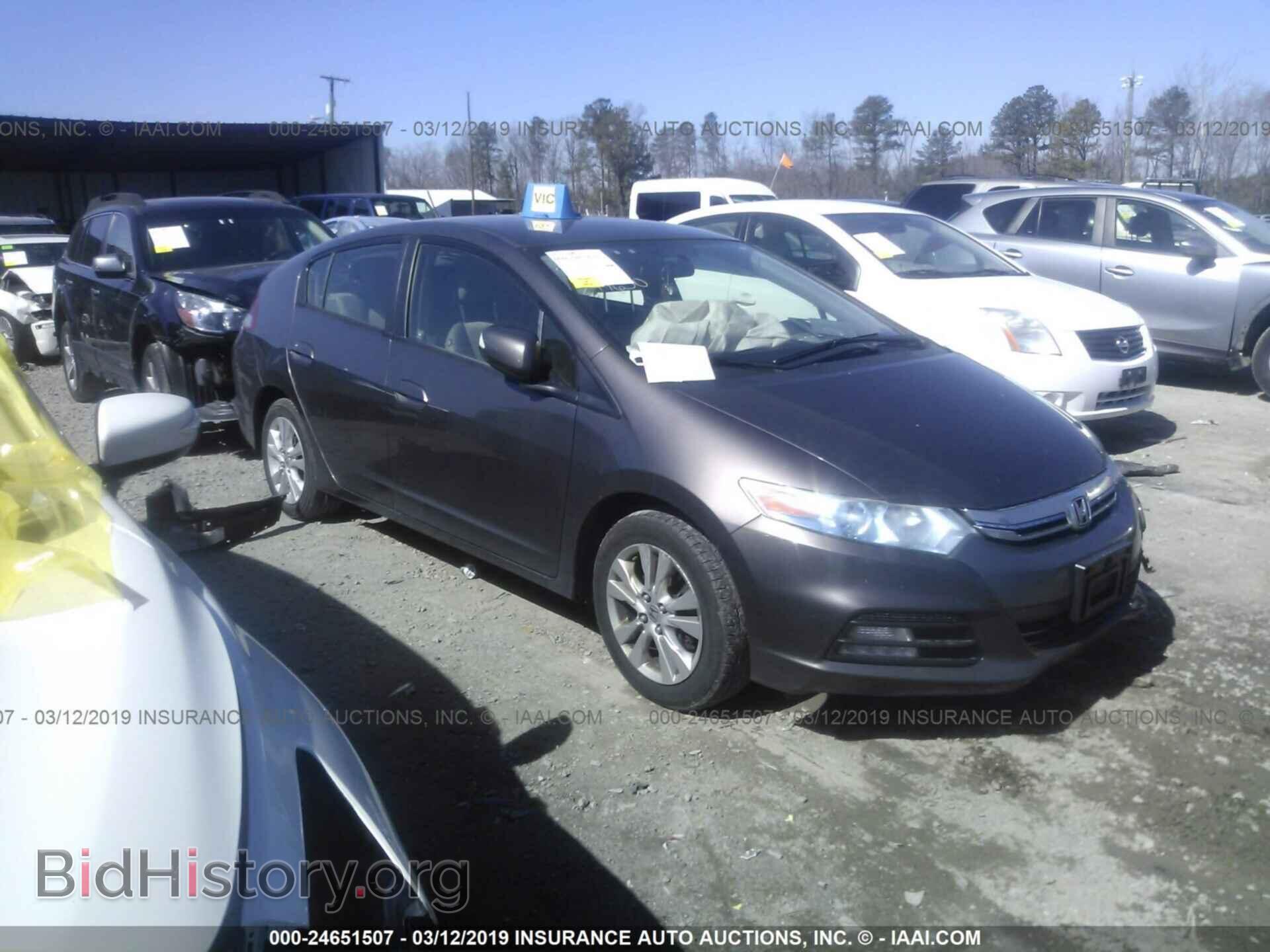 Фотография JHMZE2H70DS003155 - HONDA INSIGHT 2013