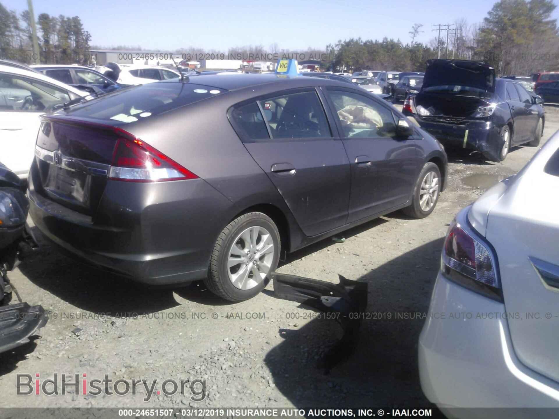 2013 HONDA INSIGHT - VIN: JHMZE2H70DS003155 - Фото 4