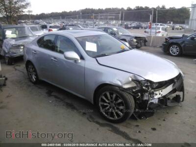 2006 Lexus IS 250, silver — VIN JTHCK262065001168, IAAI