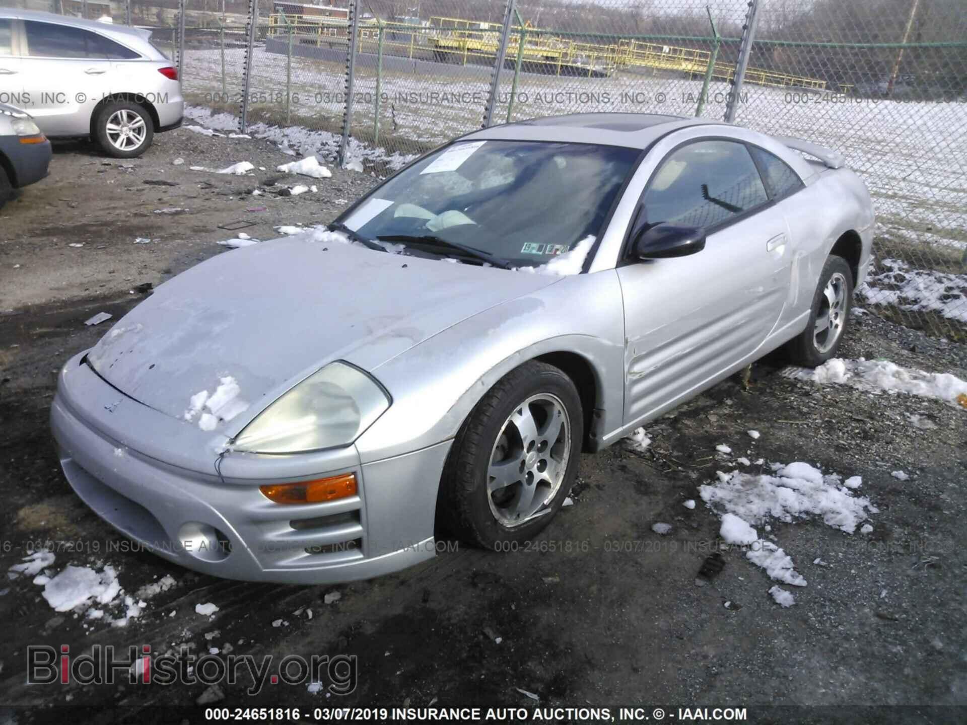 2004 MITSUBISHI ECLIPSE - VIN: 4A3AC44G04E039476 - Фото 2