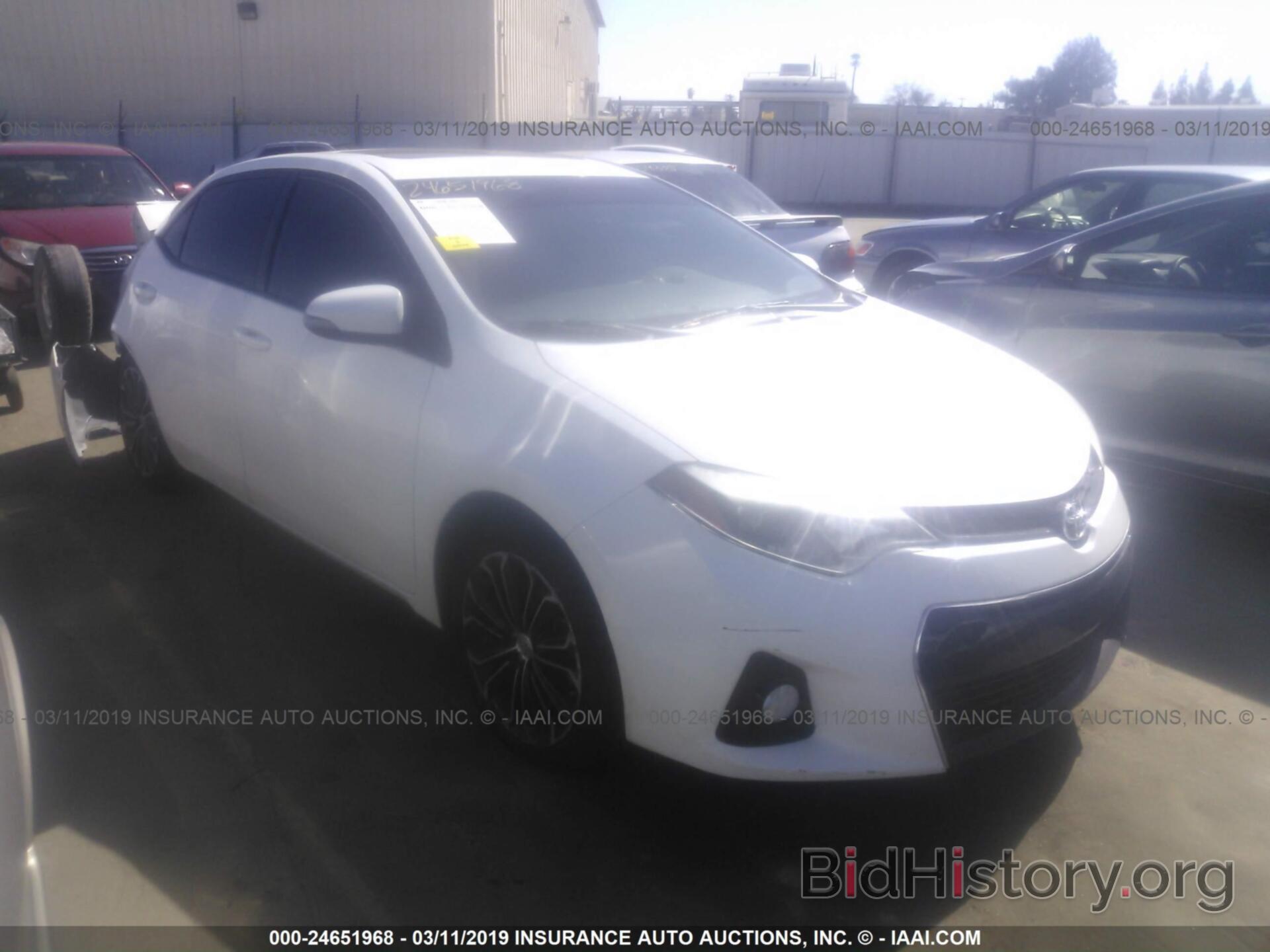 Photo 5YFBURHE7EP092495 - TOYOTA COROLLA 2014