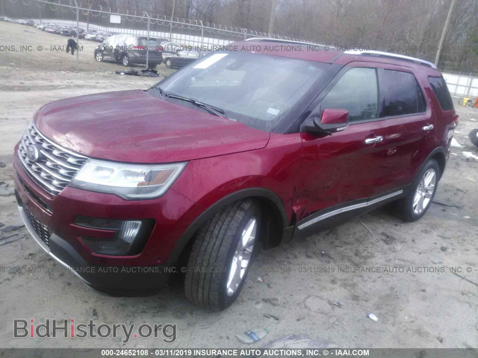 2016 FORD EXPLORER - VIN: 1FM5K7F83GGA42102 - Фото 2