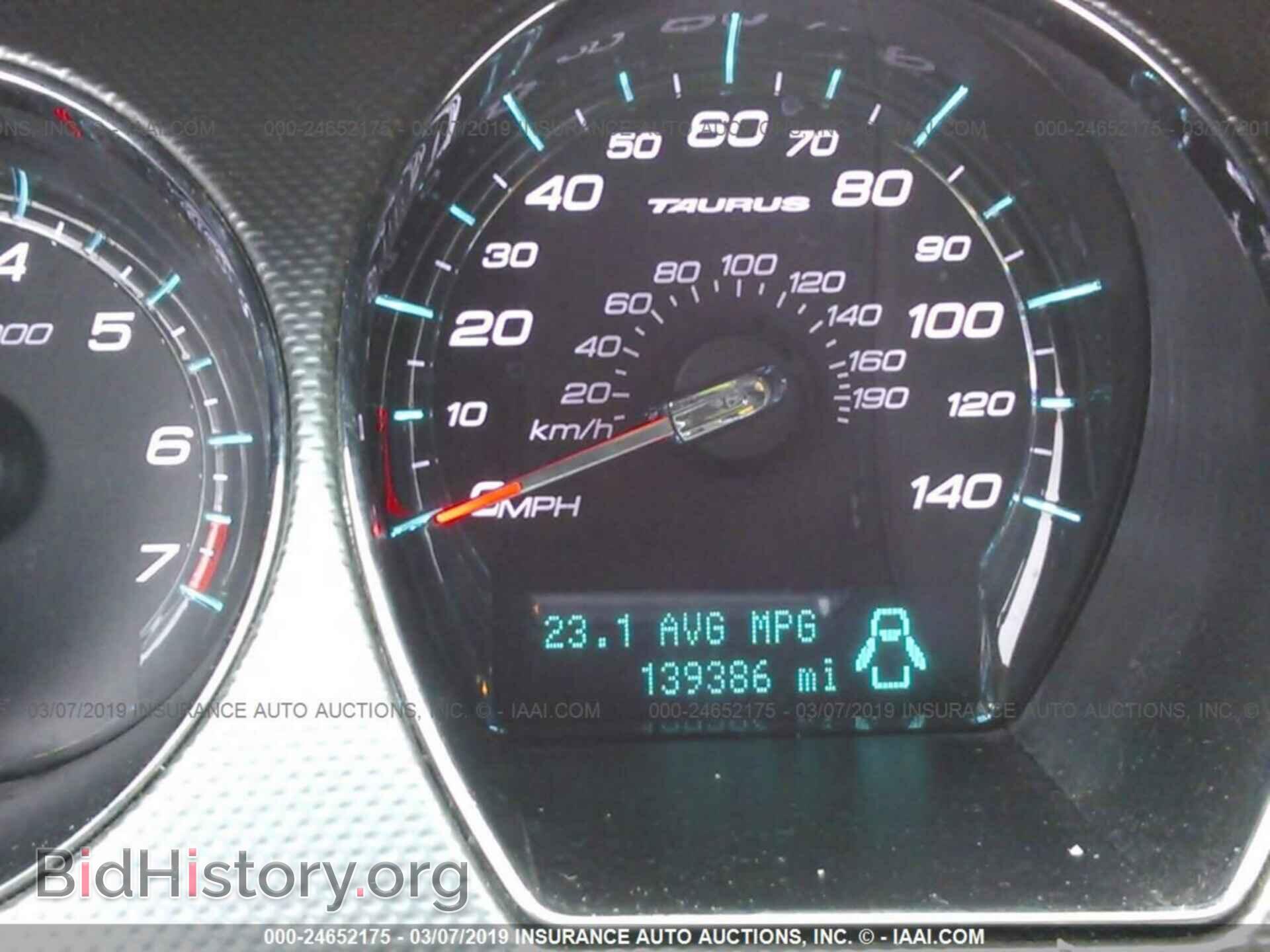 2011 FORD TAURUS - VIN: 1FAHP2EW7BG160187 - Фото 7