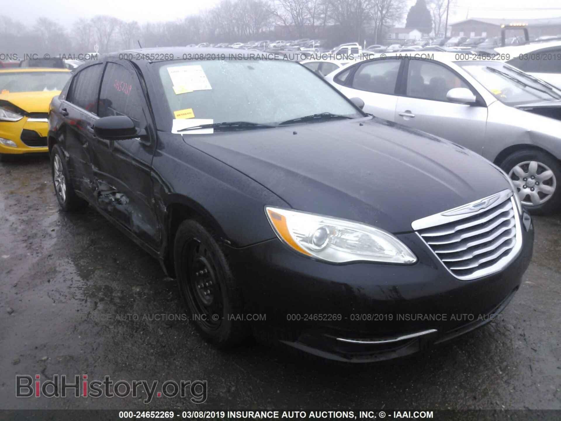 Фотография 1C3CCBAB2CN204696 - CHRYSLER 200 2012