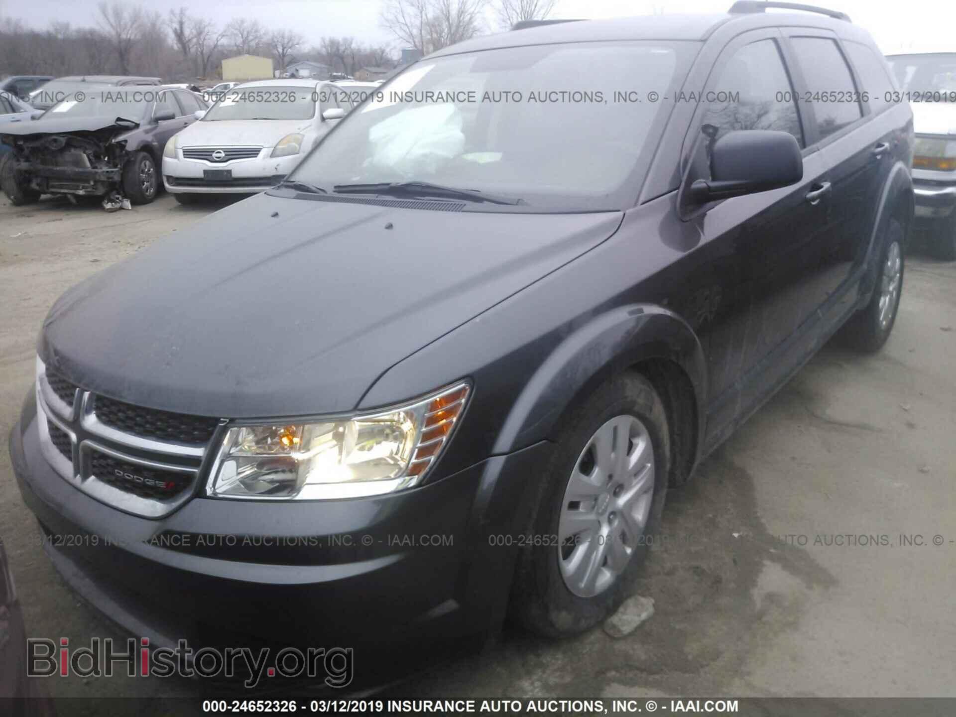 2018 DODGE JOURNEY - VIN: 3C4PDCAB7JT340285 - Фото 2
