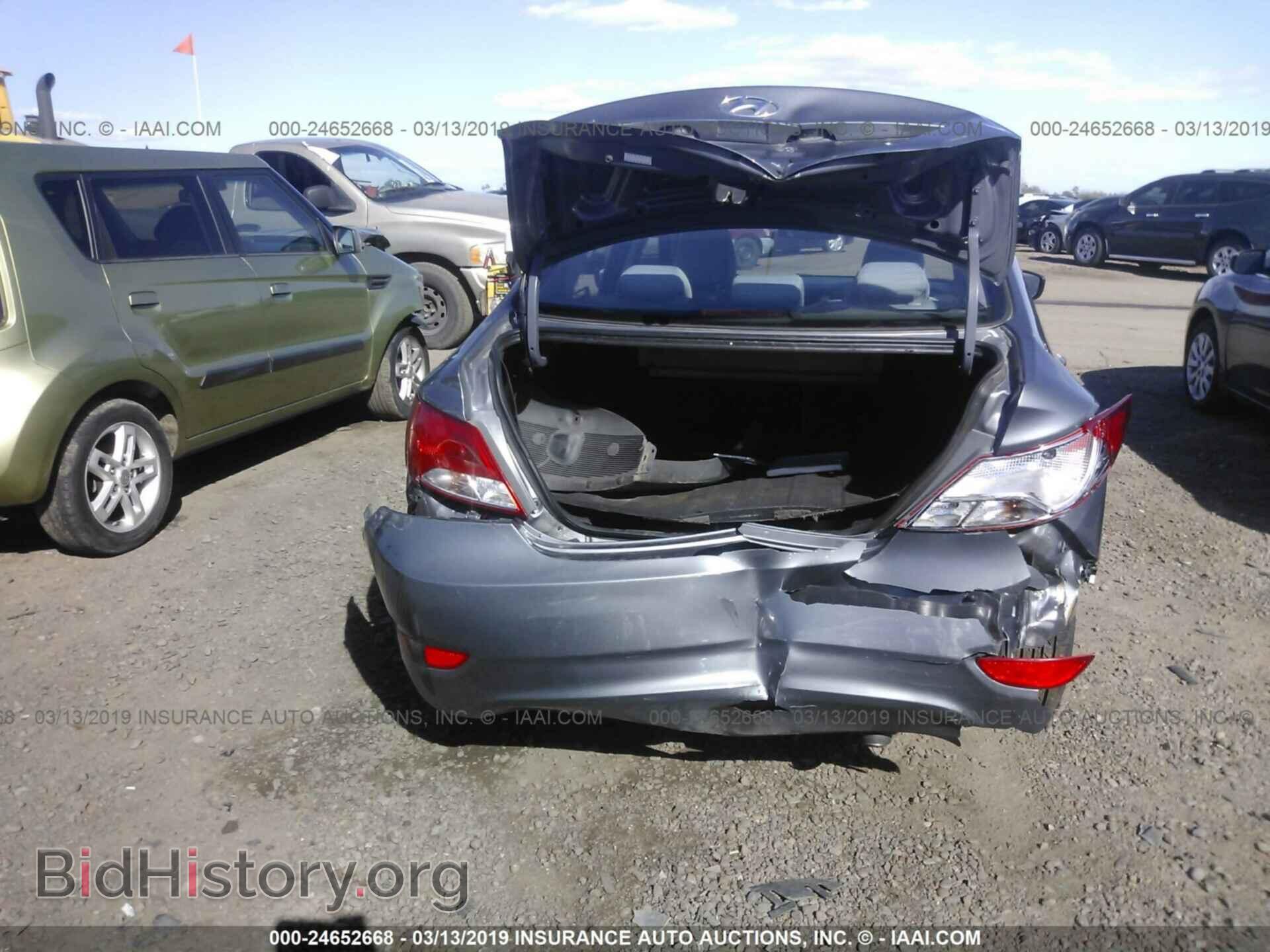 2015 HYUNDAI ACCENT - VIN: KMHCT4AEXFU884273 - Фото 6
