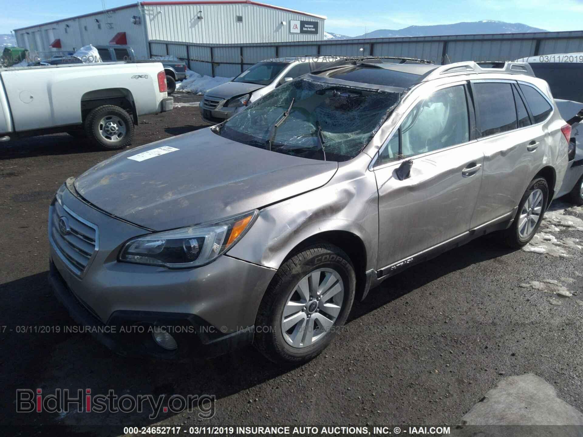 2015 SUBARU OUTBACK - VIN: 4S4BSAHC4F3288812 - Фото 2
