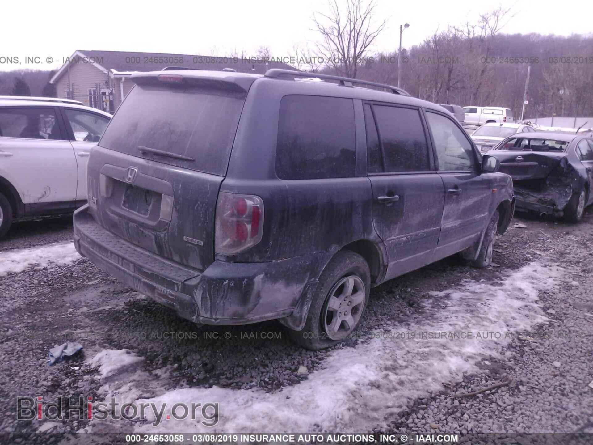 2006 HONDA PILOT - VIN: 2HKYF18636H549302 - Фото 4