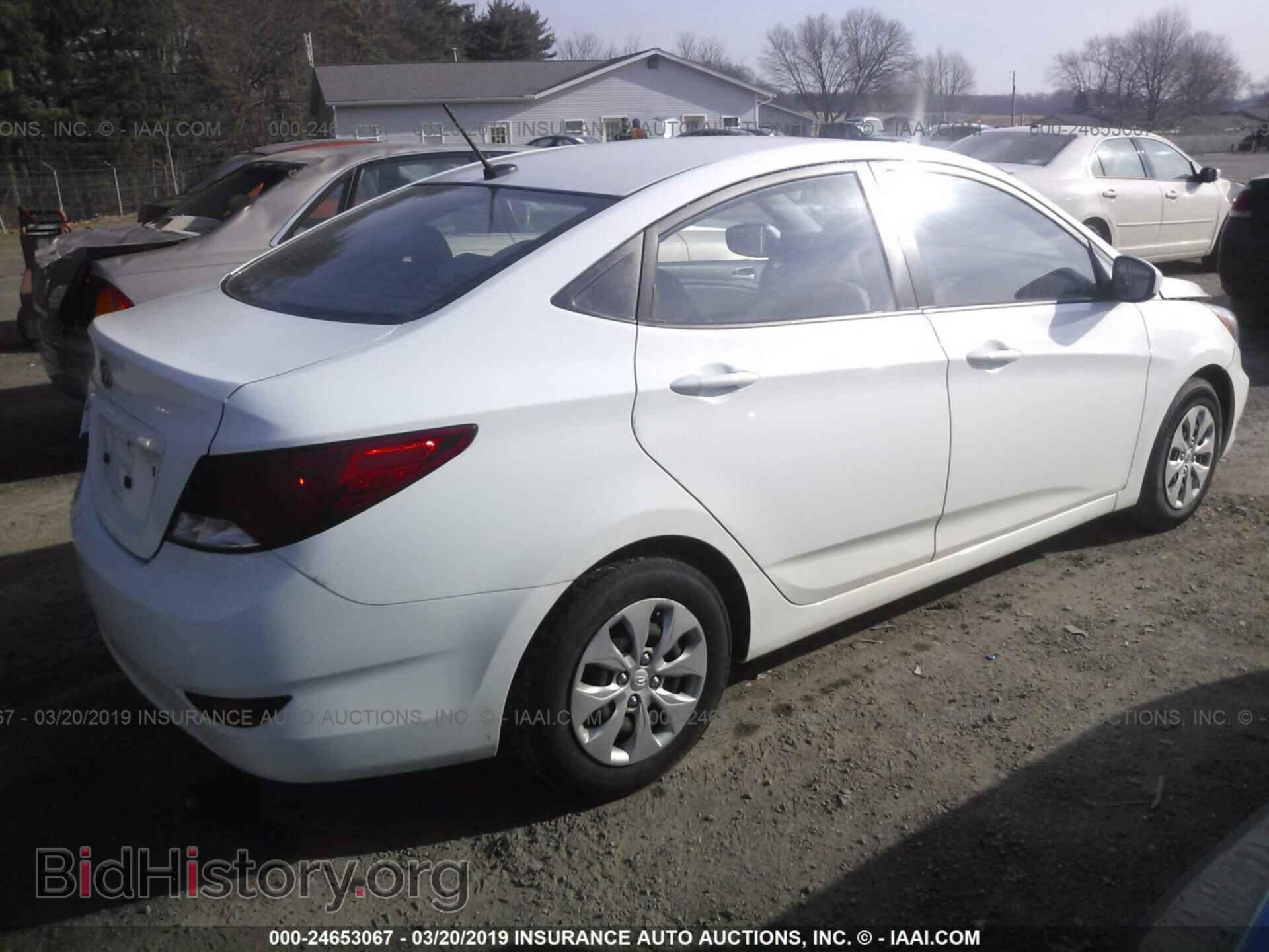 2015 HYUNDAI ACCENT - VIN: KMHCT4AE5FU825518 - Фото 4
