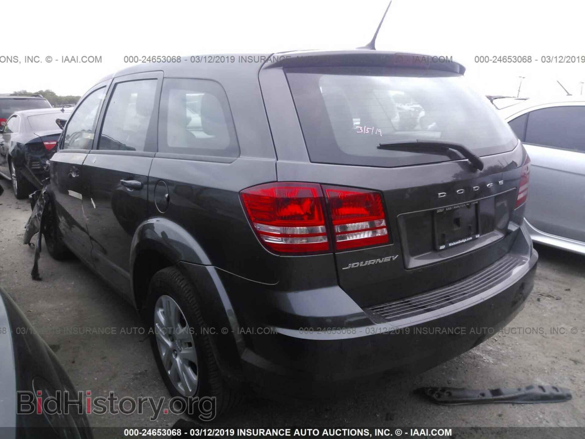 2014 DODGE JOURNEY - VIN: 3C4PDCAB3ET245678 - Фото 3