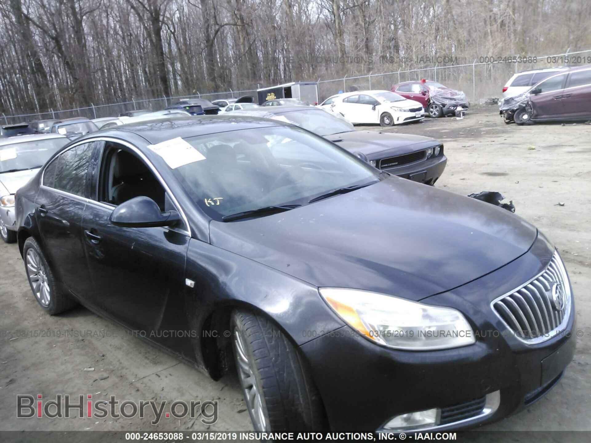 Фотография W04GW5EV7B1123543 - BUICK REGAL 2011