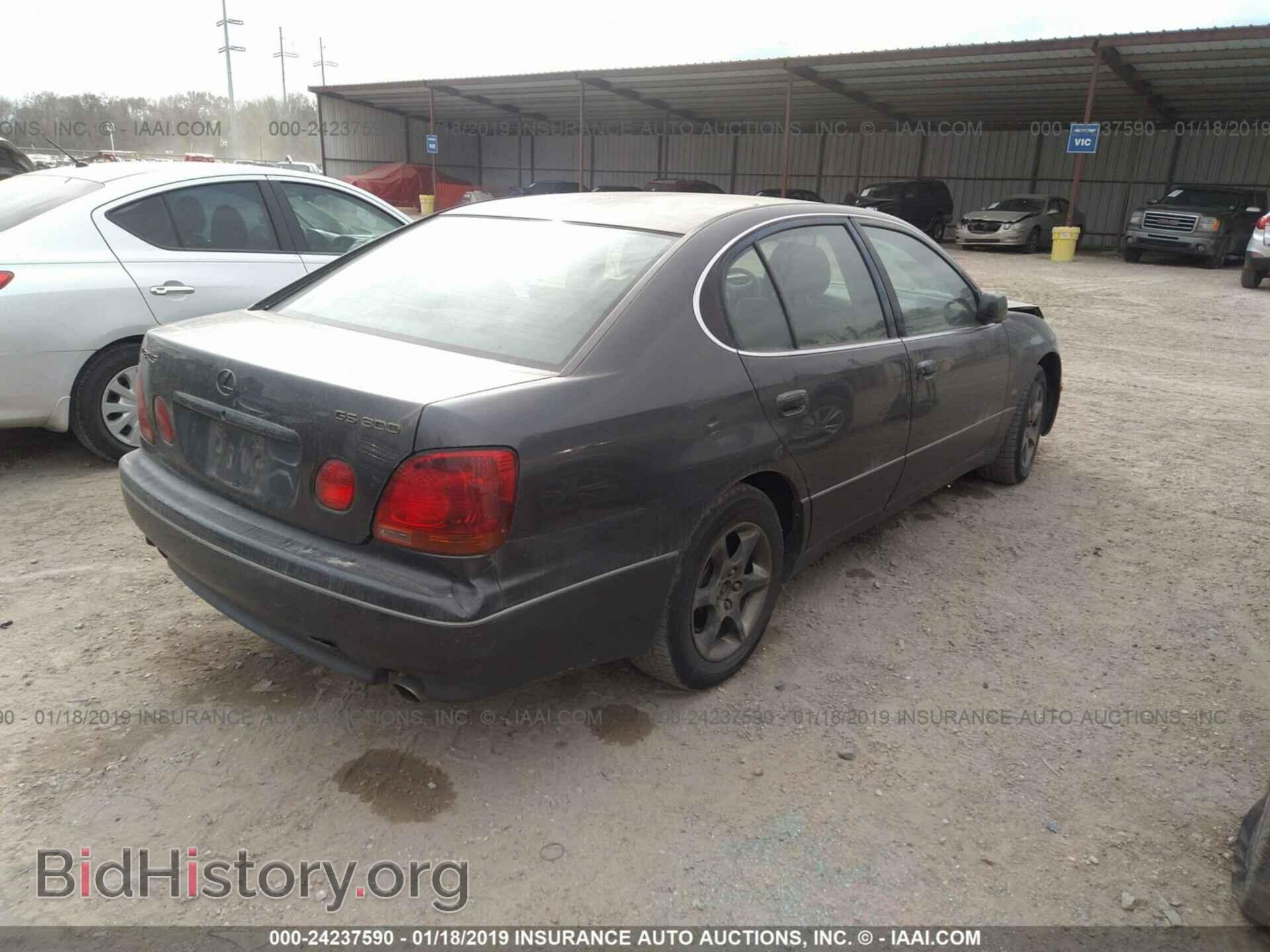 2002 LEXUS GS - VIN: JT8BD69S120166145 - Фото 4