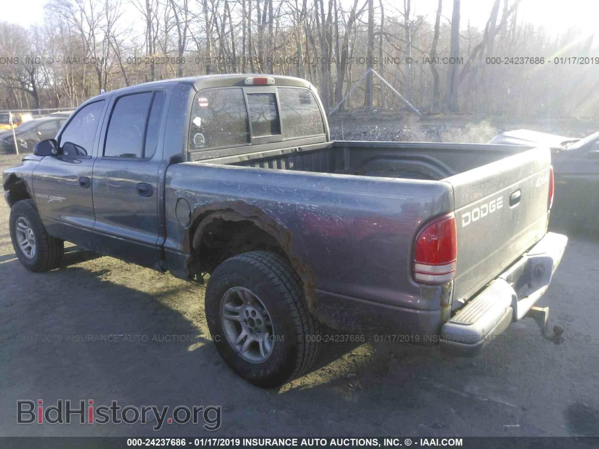 2001 DODGE DAKOTA - VIN: 1B7HG2AN31S316664 - Фото 3