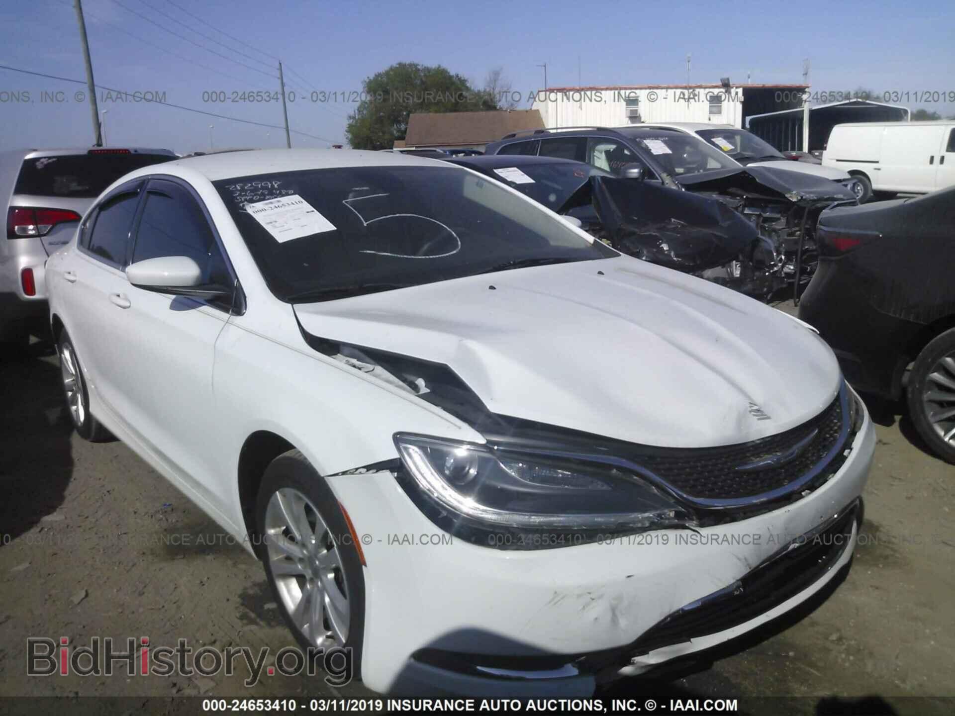 Photo 1C3CCCAB8GN105456 - CHRYSLER 200 2016