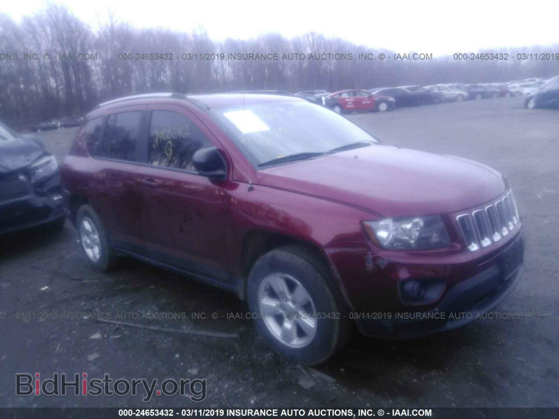Фотография 1C4NJCBAXFD218829 - JEEP COMPASS 2015