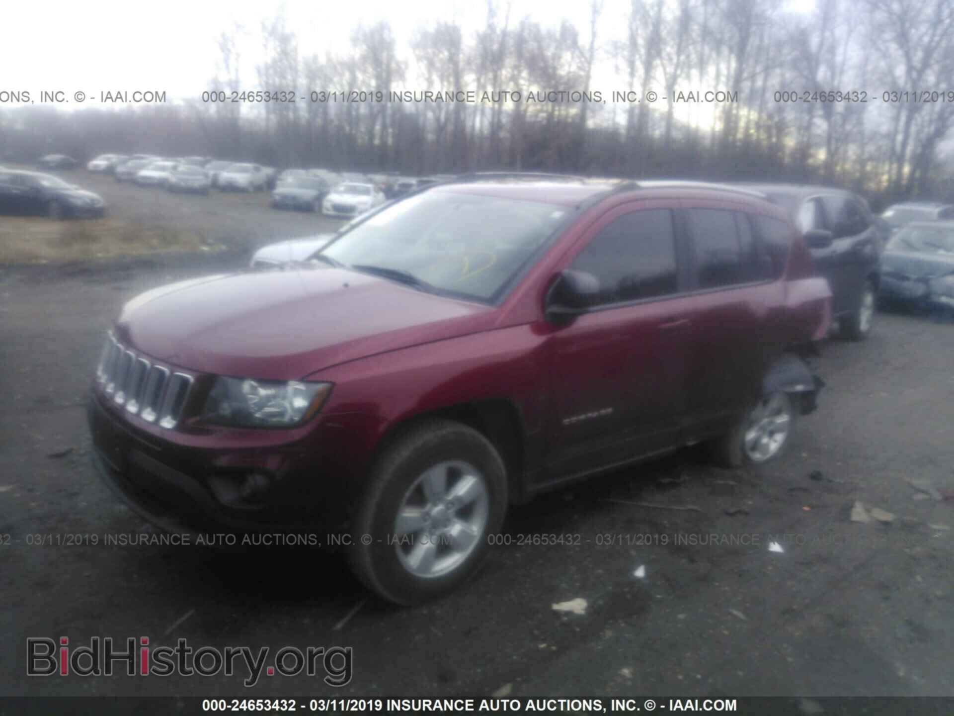 2015 JEEP COMPASS - VIN: 1C4NJCBAXFD218829 - Фото 2