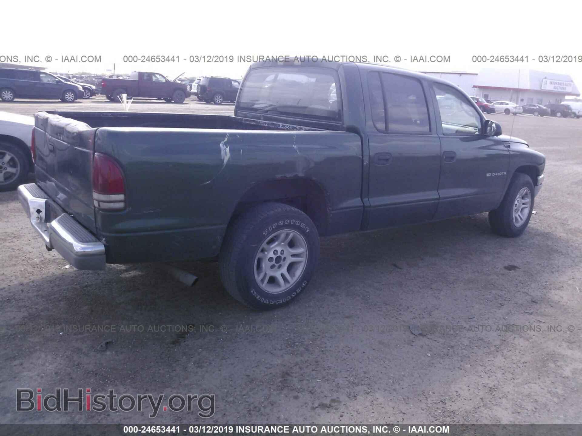 2001 DODGE DAKOTA - VIN: 1B7HL2AN71S284300 - Фото 4