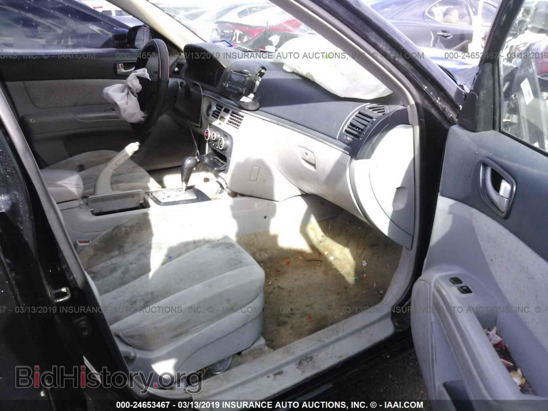 2007 HYUNDAI SONATA - VIN: 5NPET46C97H196197 - Фото 5
