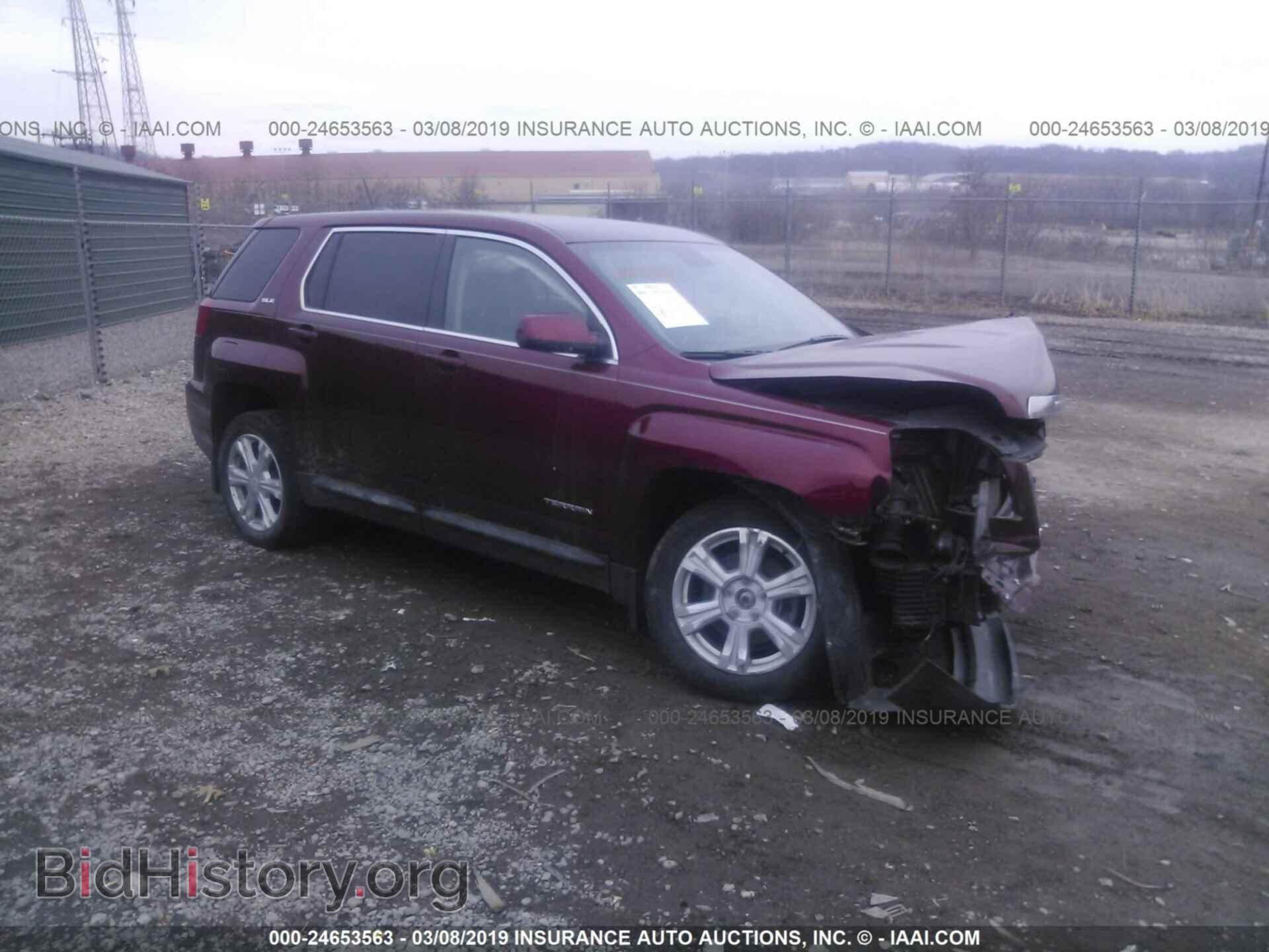 Фотография 2GKFLSEKXH6134965 - GMC TERRAIN 2017