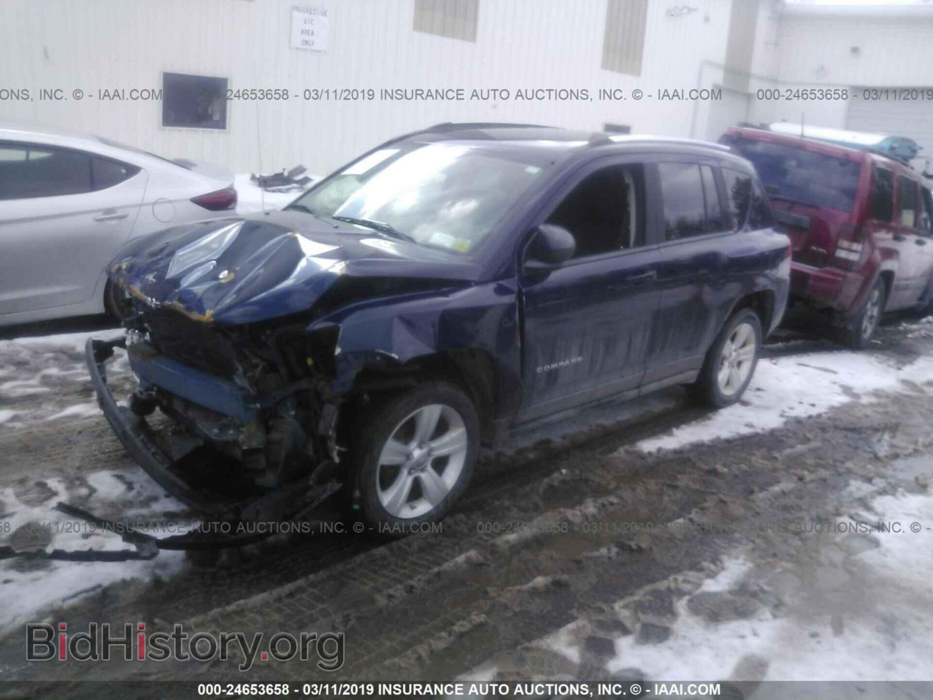 2012 JEEP COMPASS - VIN: 1C4NJDBBXCD650475 - Фото 2
